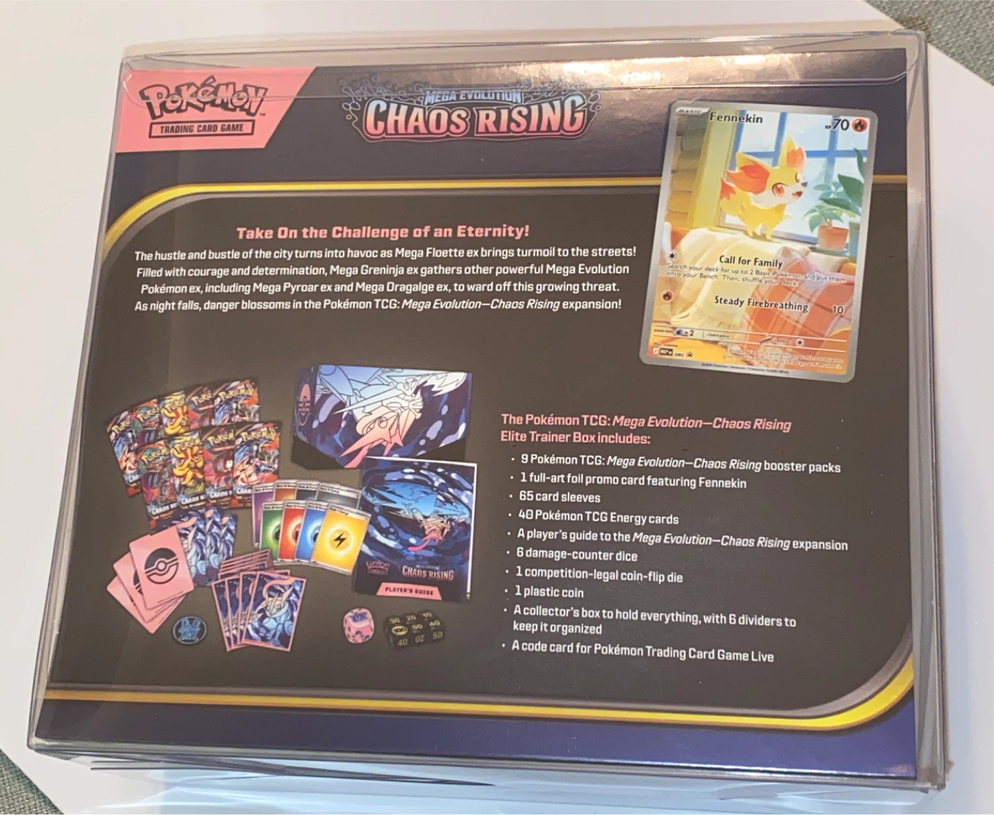 Pokemon TCG Chaos Rising Elite Trainer Box - photo 2