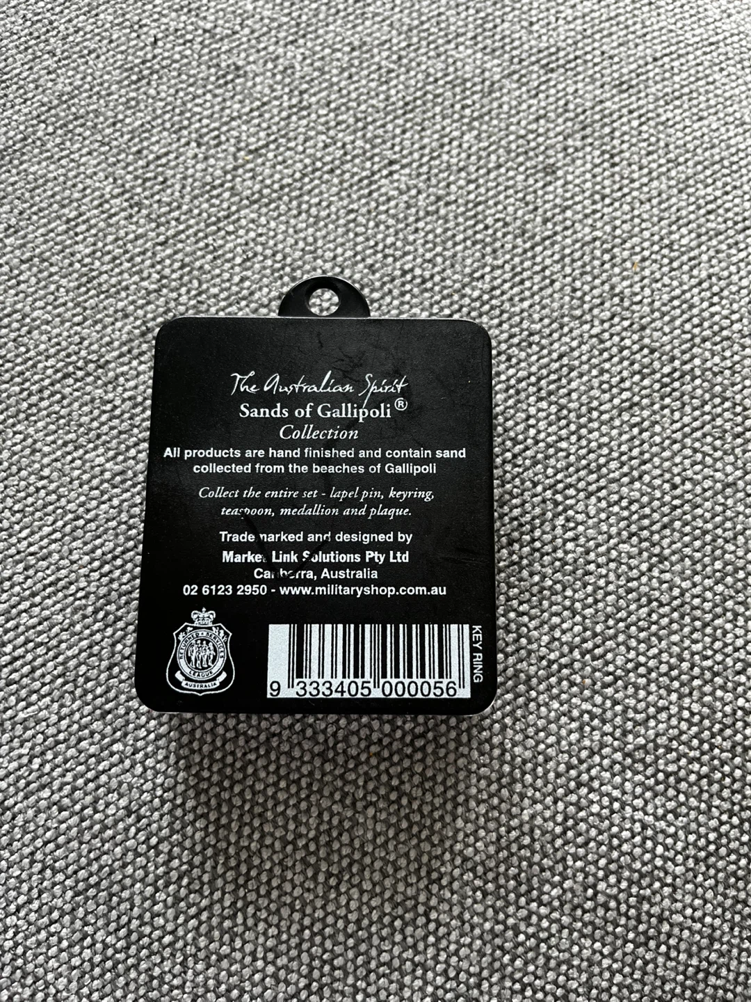 The Australian Spirit Sands of Gallipoli Collection Keyring - photo 5