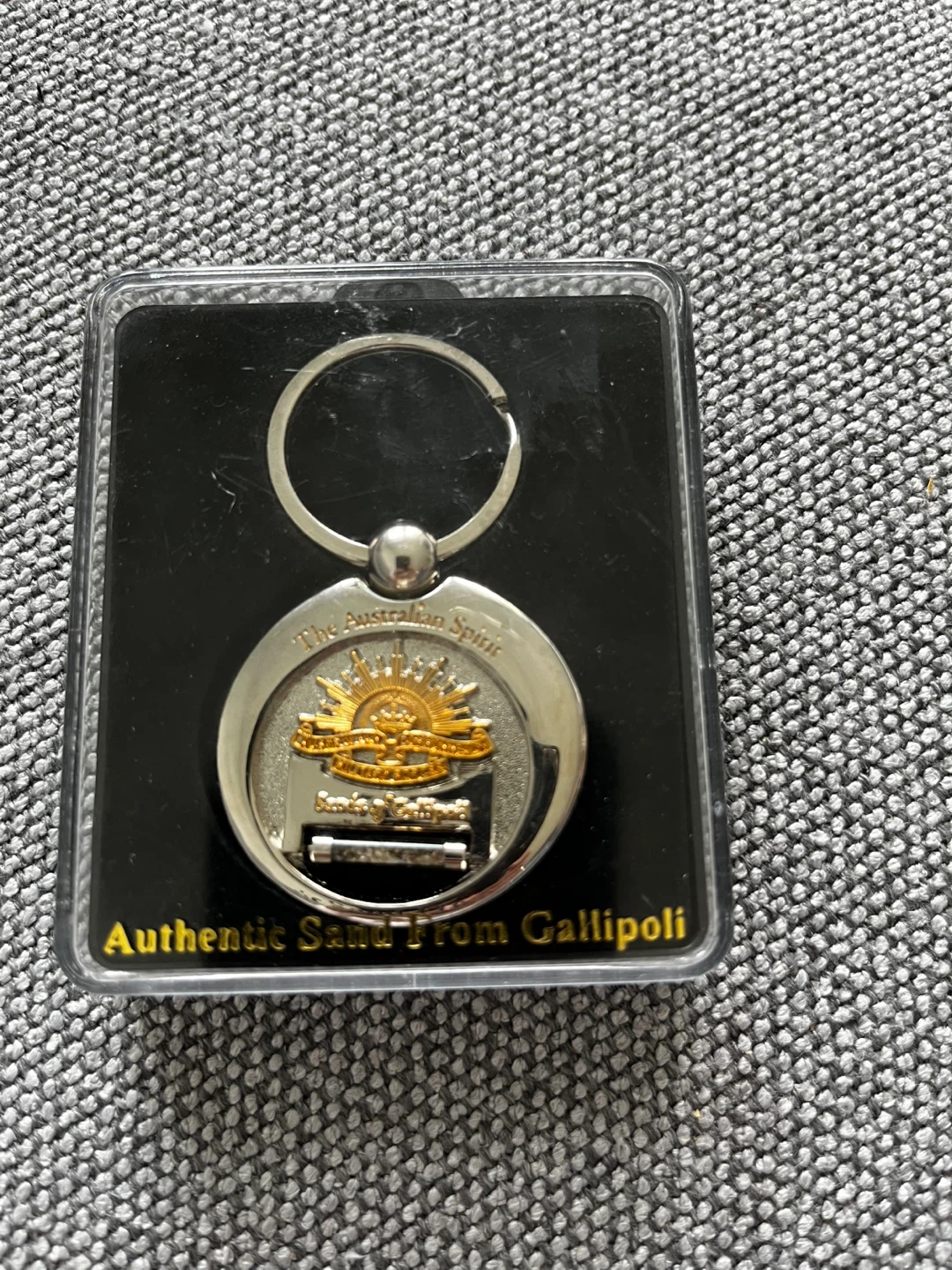 The Australian Spirit Sands of Gallipoli Collection Keyring