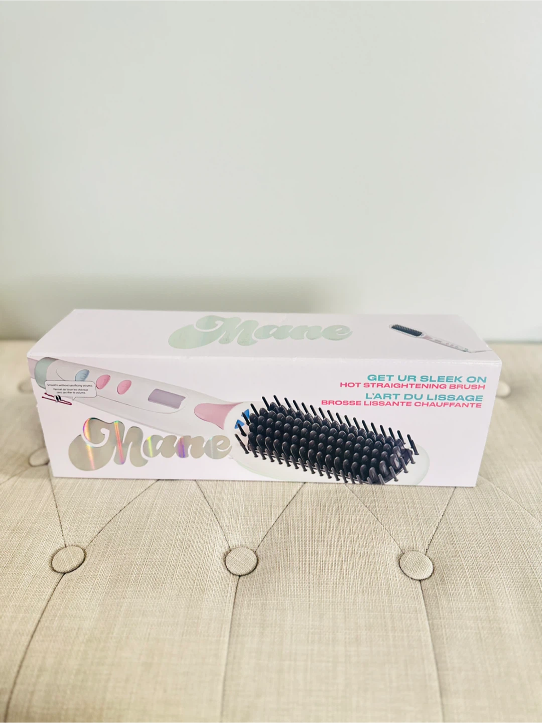 Mane Get Ur Sleek On Hot Straightening Brush - photo 3