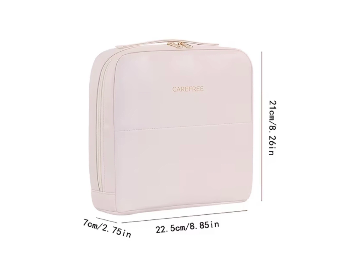 Carefree Pink Travel Toiletry Bag - photo 3