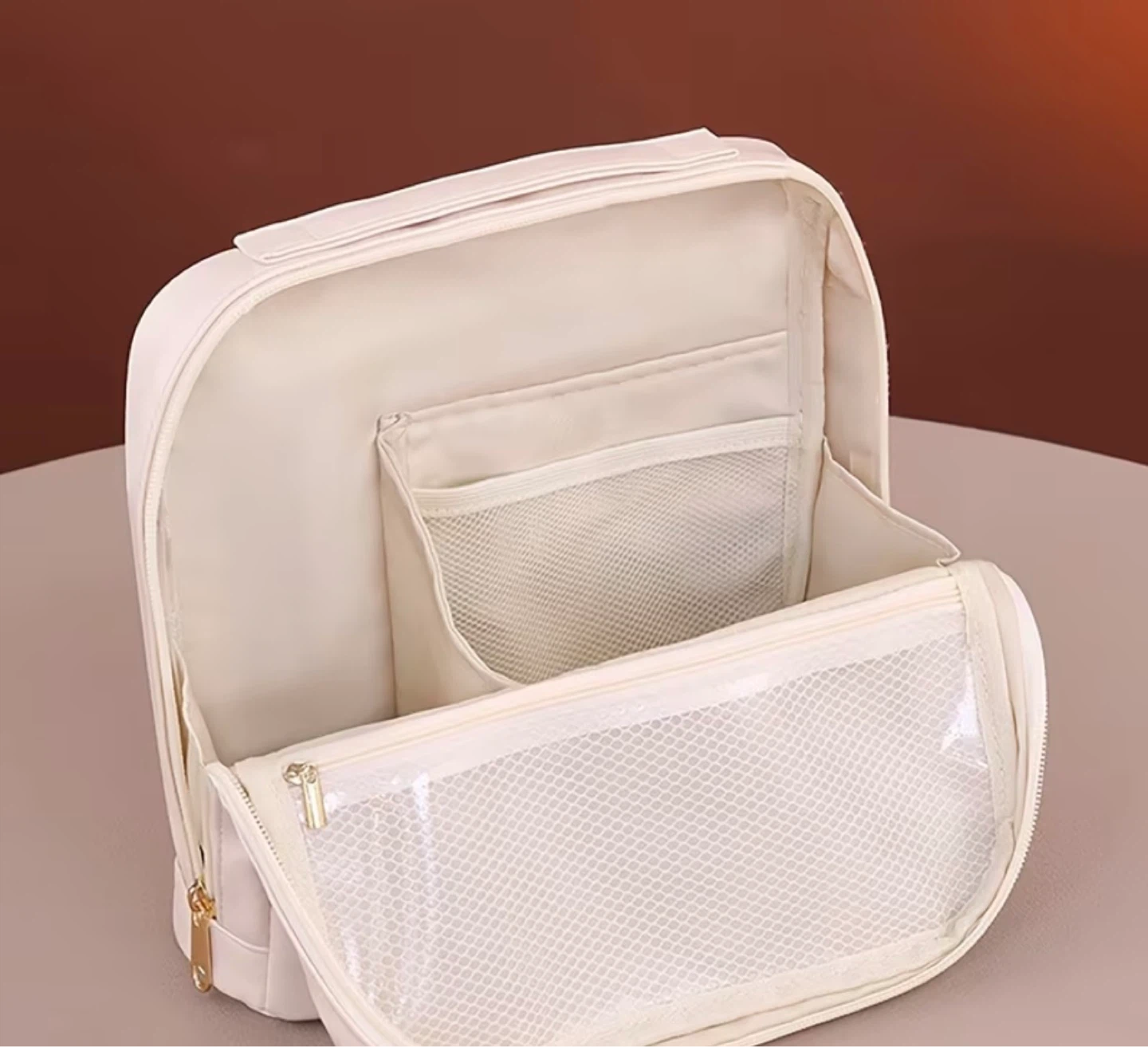 Carefree Pink Travel Toiletry Bag - photo 4