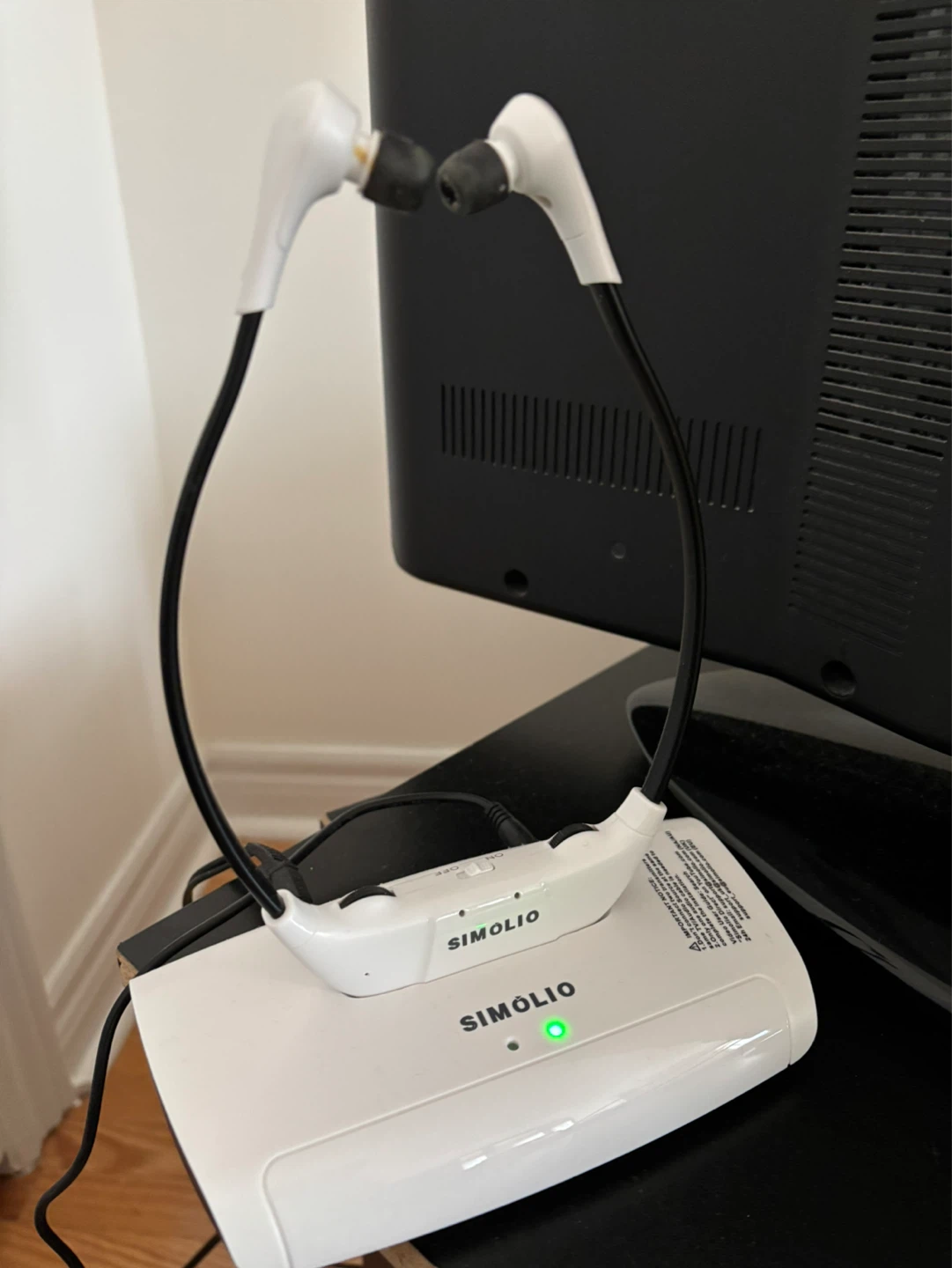 Simolio 2.4GHz Wireless TV Headset