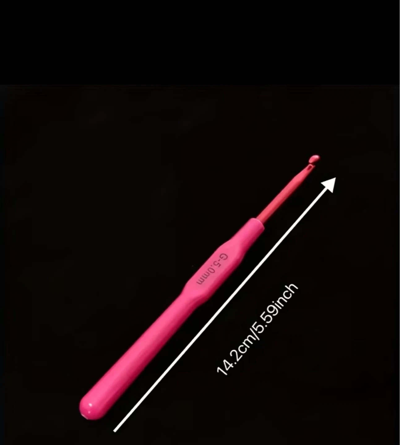 Candy Color Crochet Hook Set - 6 Pieces - photo 3