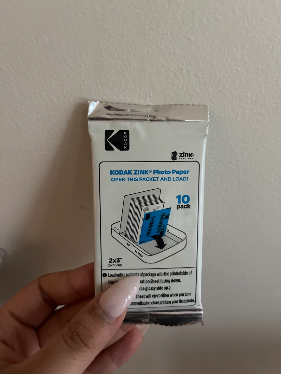 Kodak Zink Photo Paper 10 Pack
