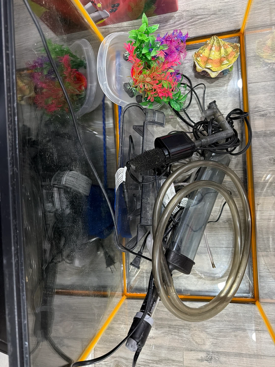 Aquarium with LED Light and Accessories - photo 2