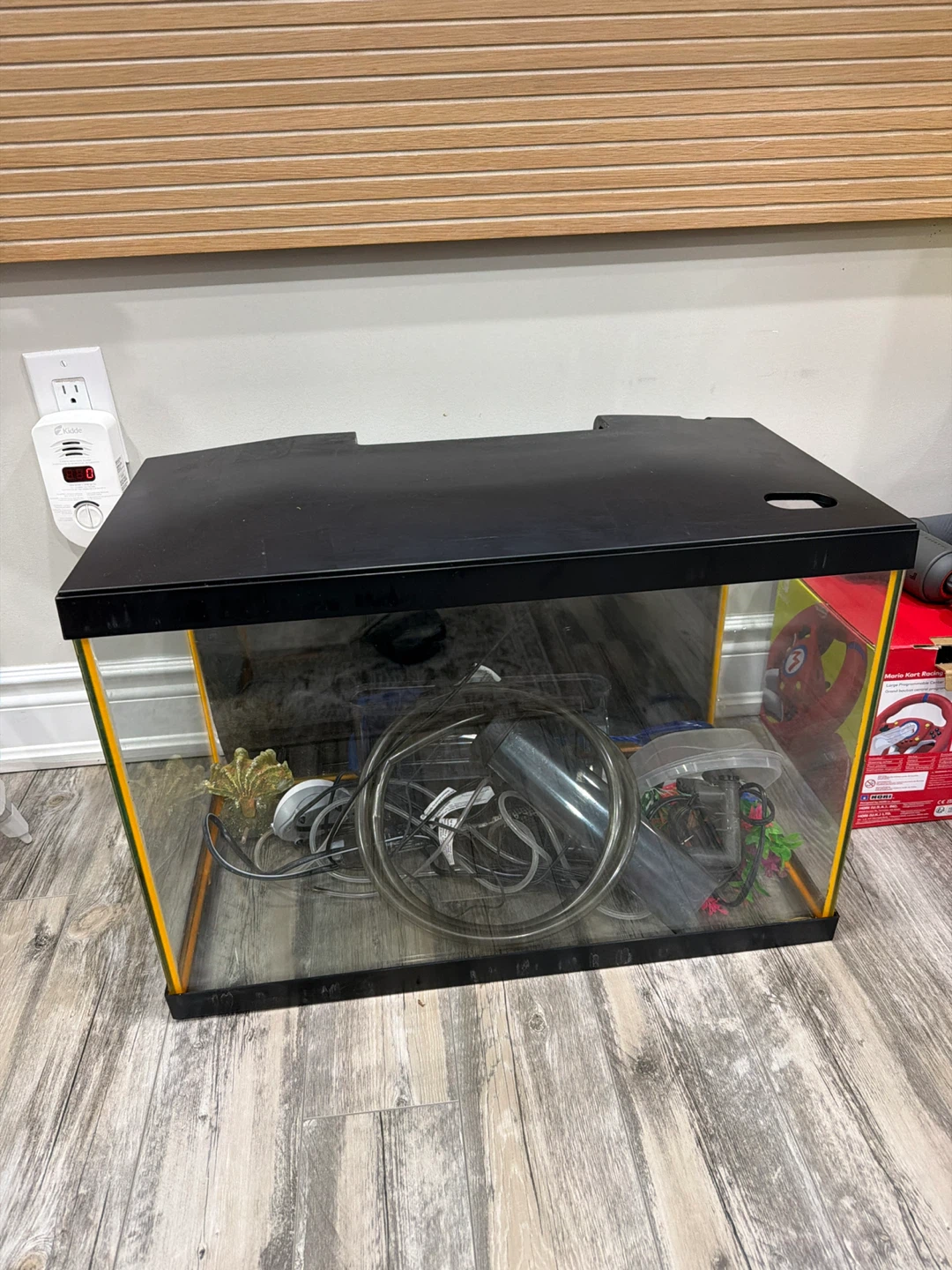 Aquarium with LED Light and Accessories