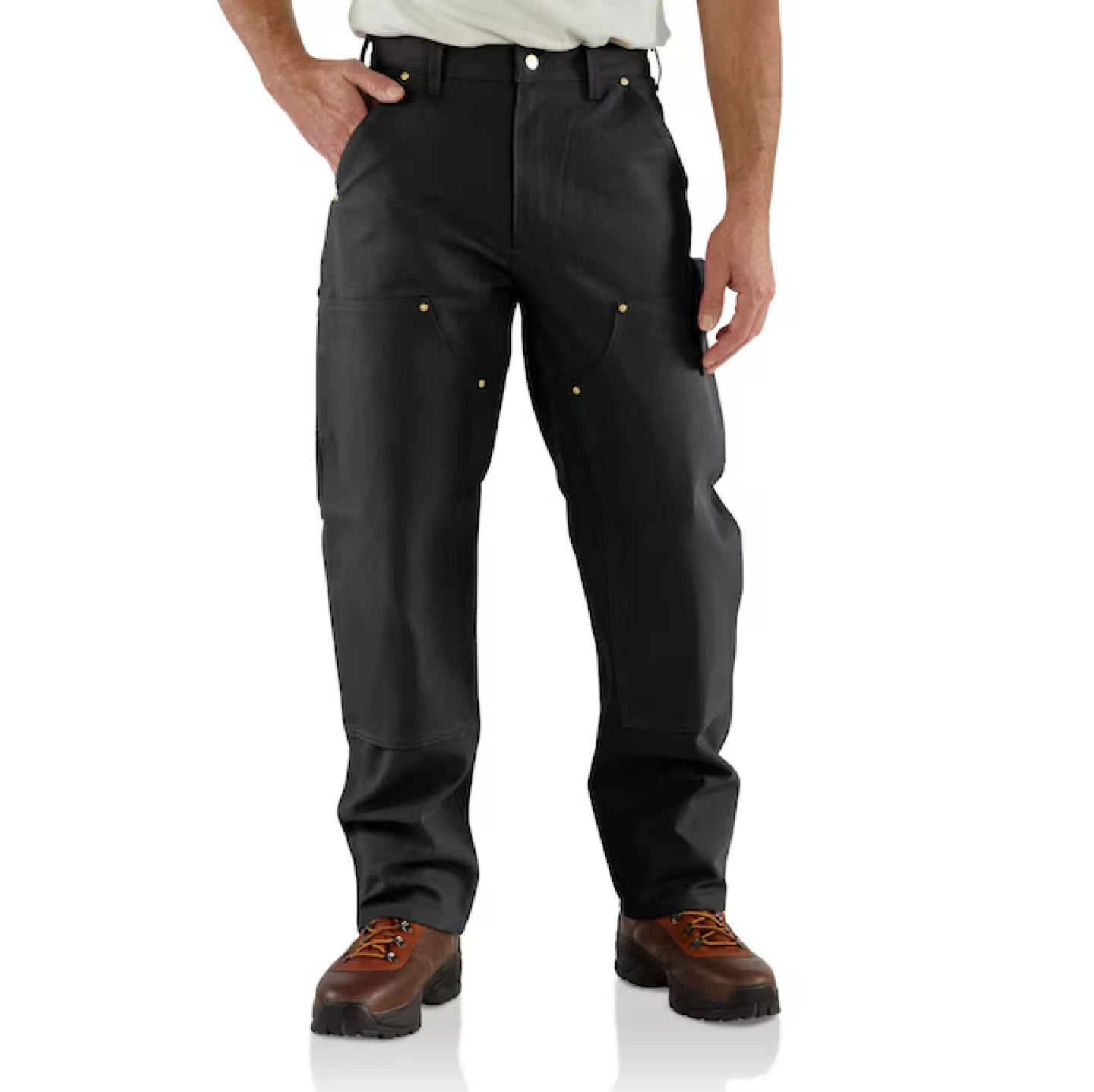 Carhartt Black Double Knee Work Pants
