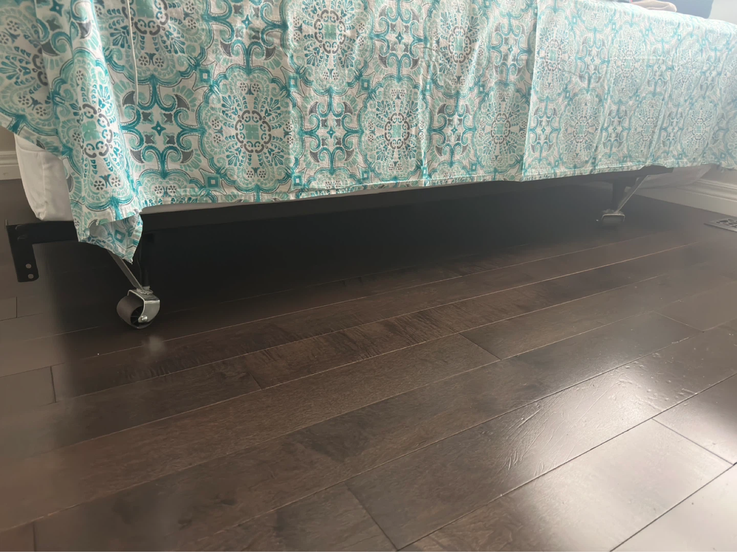 FREE Queen Size Metal Bed Frame + Box Spring - photo 3