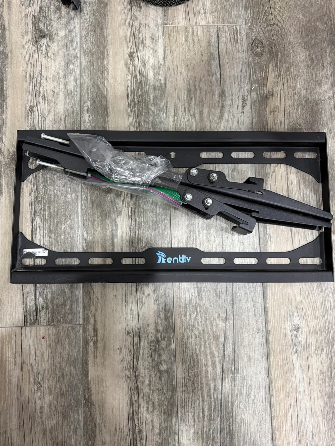 Black Tilting TV Wall Mount