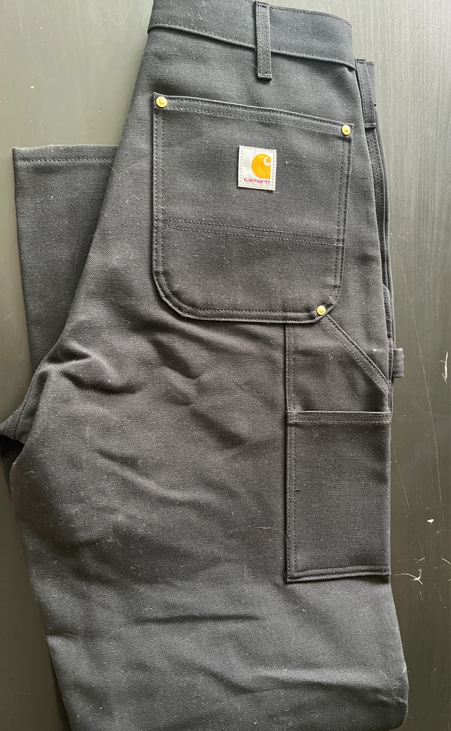 Carhartt Black Double Knee Work Pants - photo 3