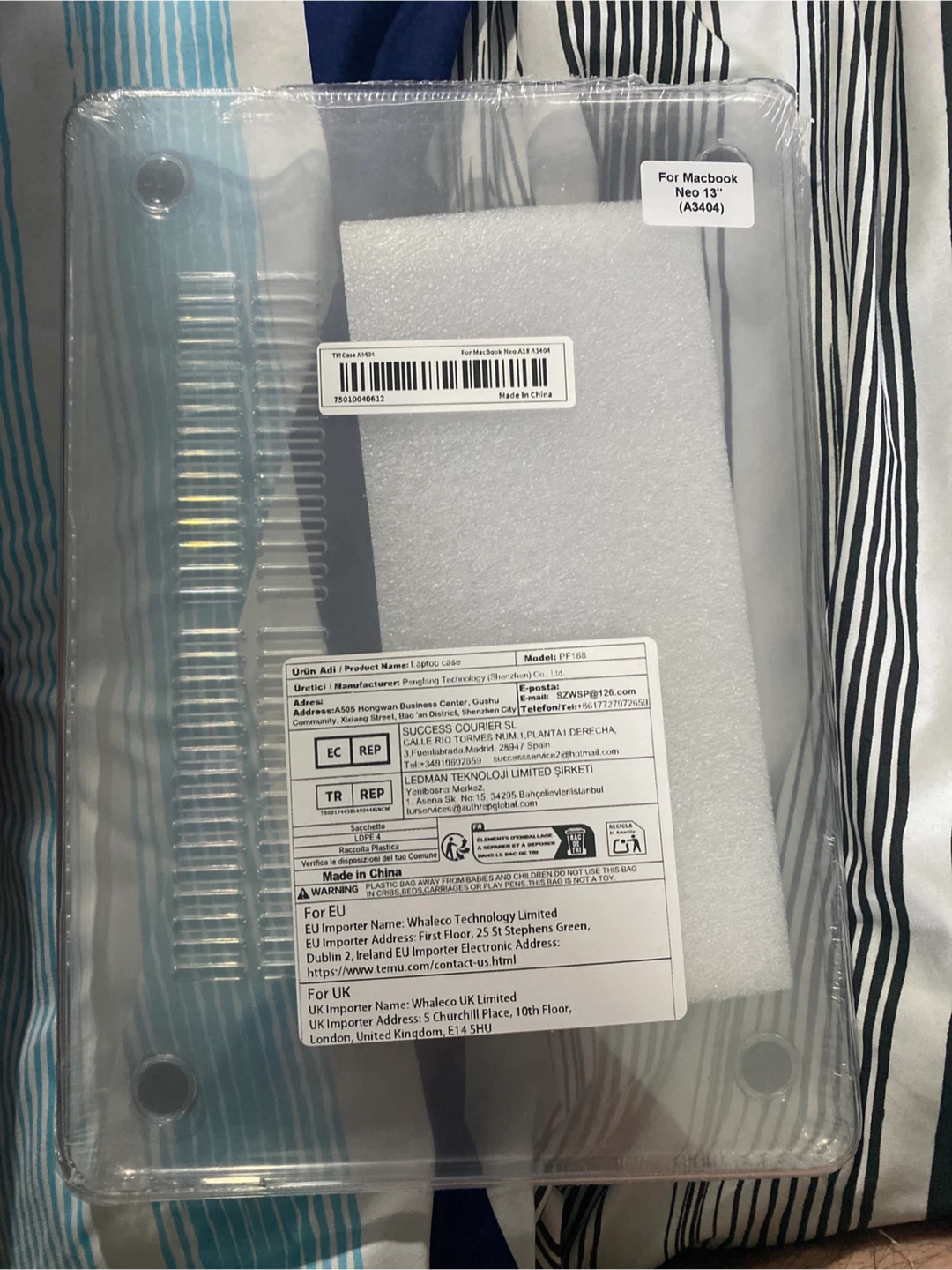 MacBook Neo 13" (A3404) Protective Case