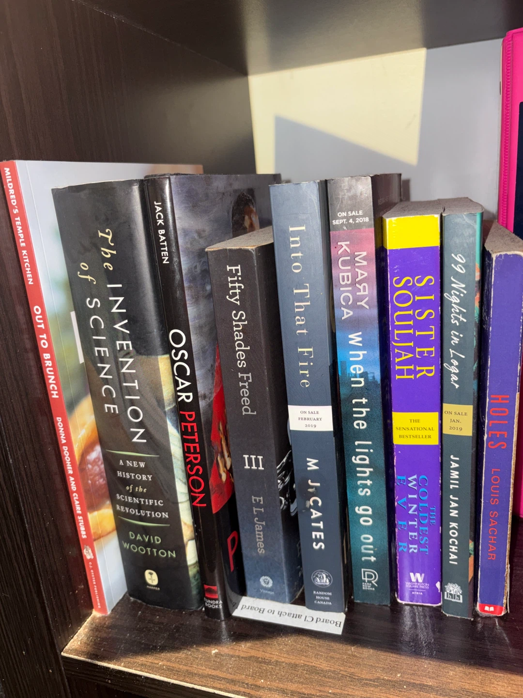 Assorted collection of books