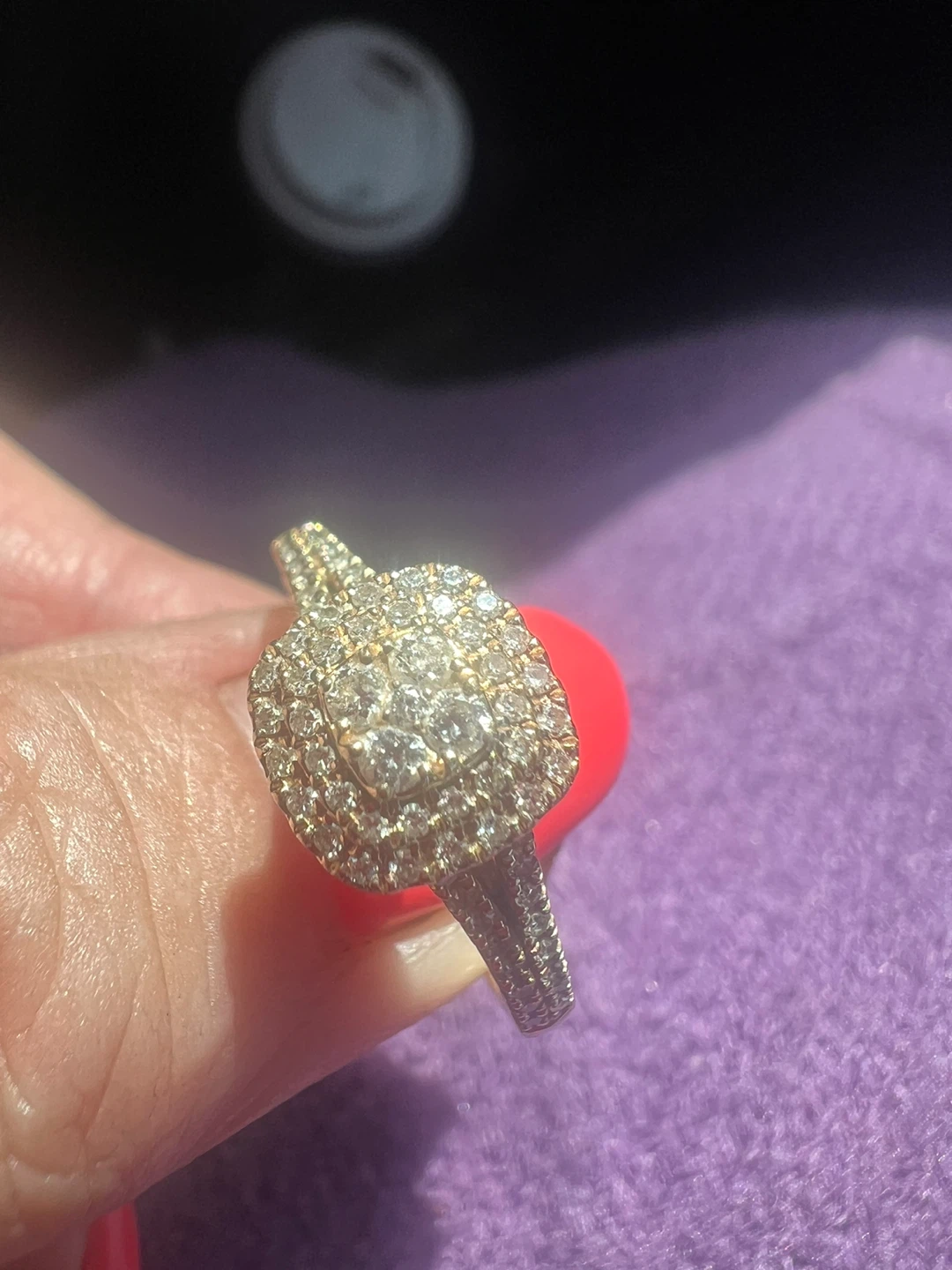 10K Gold Diamond Ring 0.30ctw