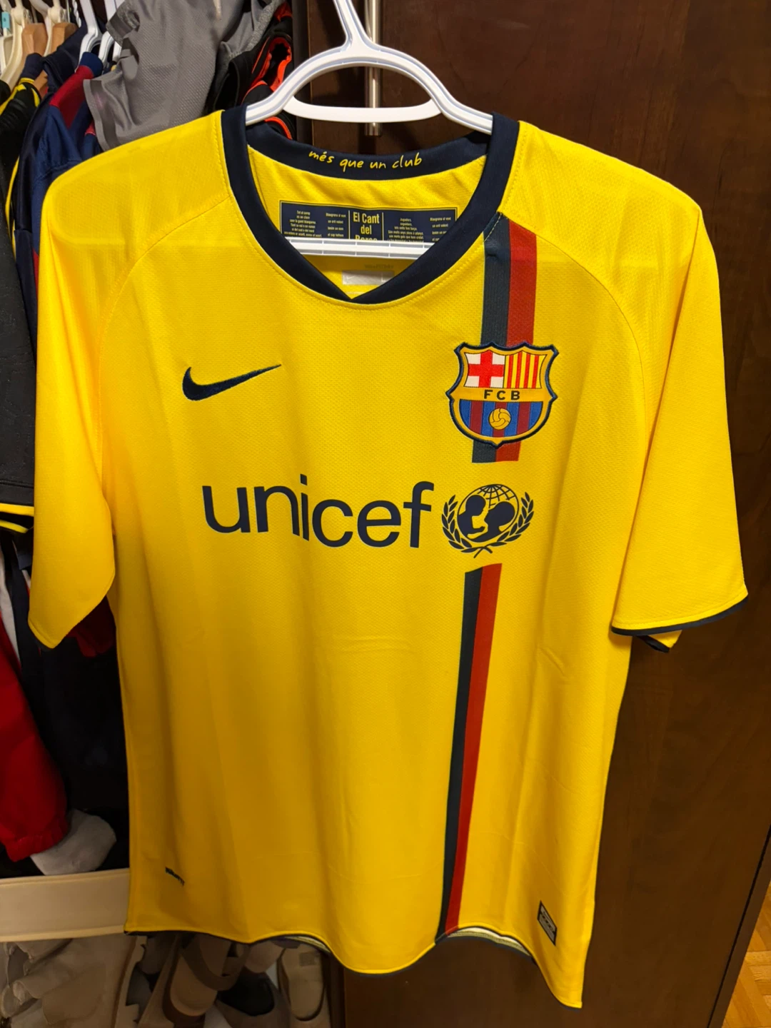 FC Barcelona Messi #10 Jersey Size L