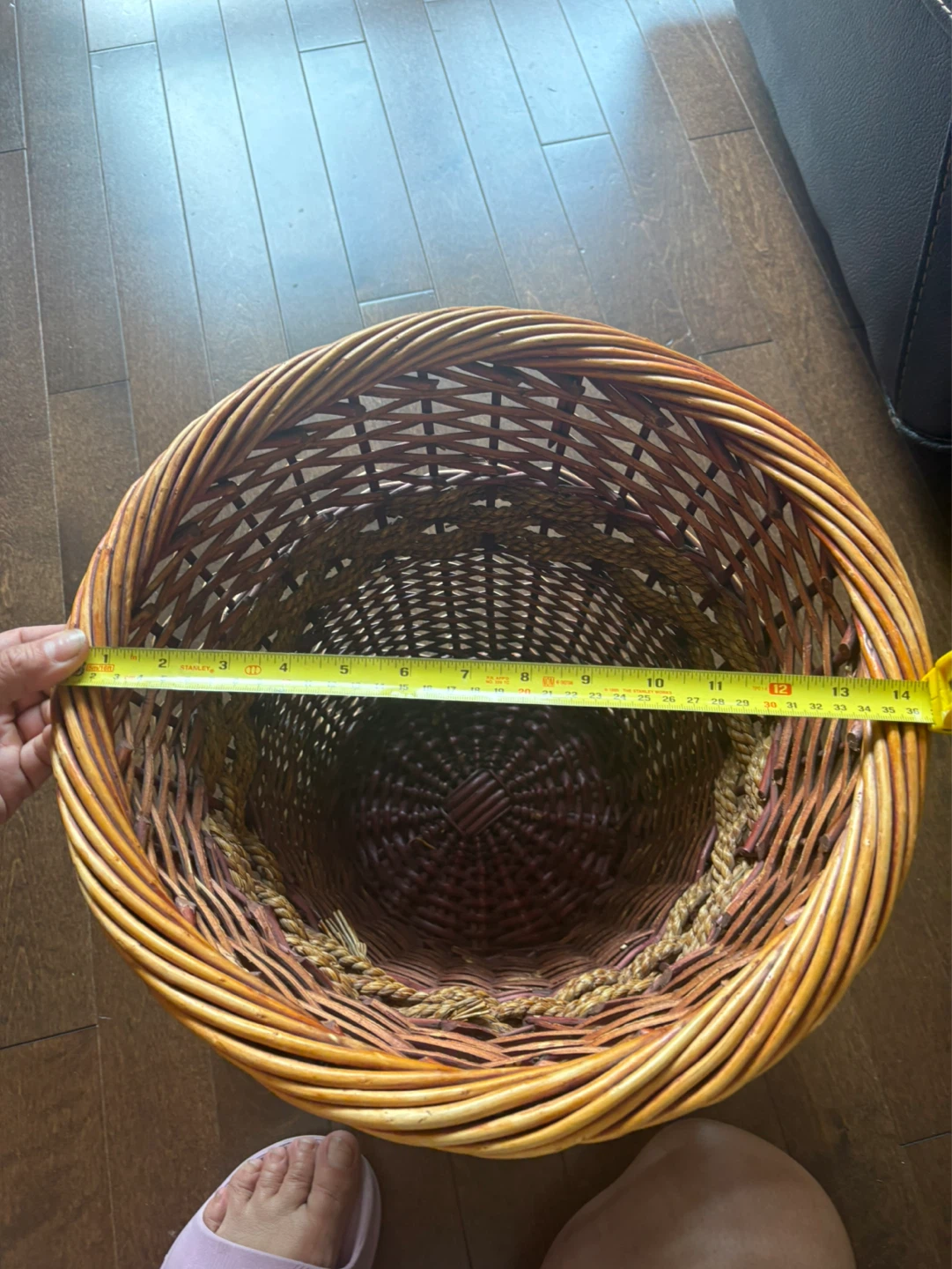 Wicker Storage Basket - photo 5