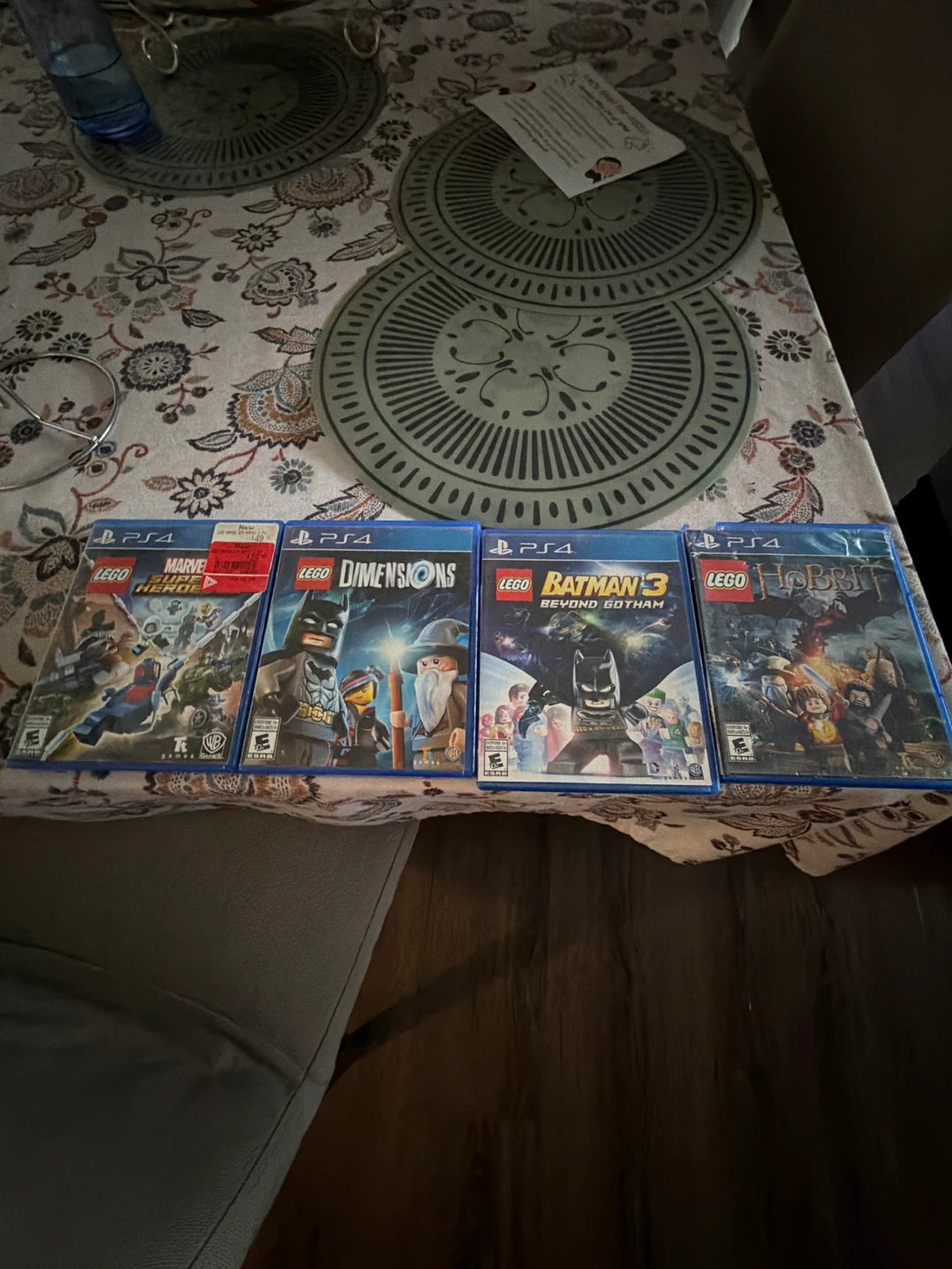 4x PS4 LEGO Video Games