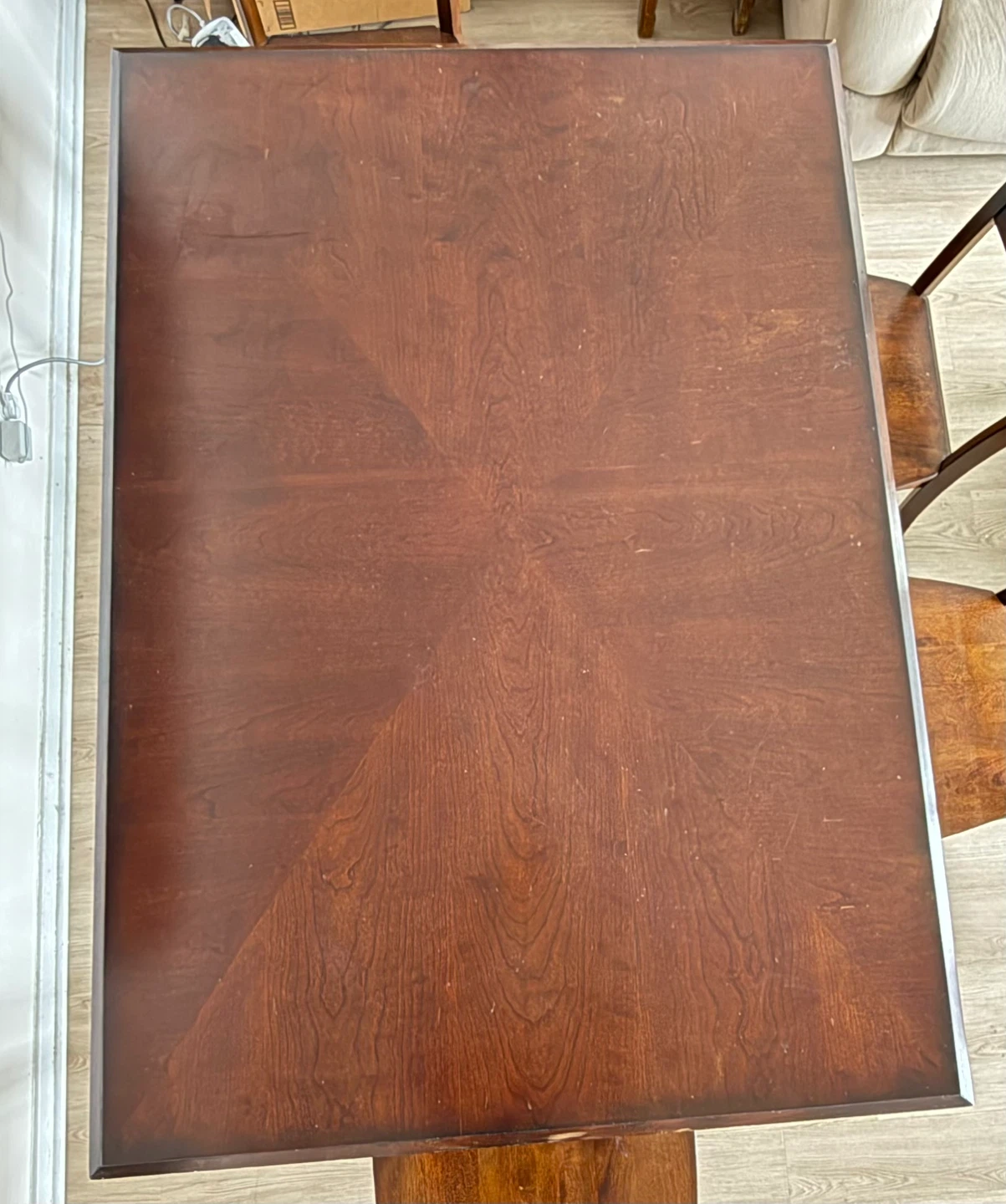 Wooden Dining Table and Chairs Set - photo 2