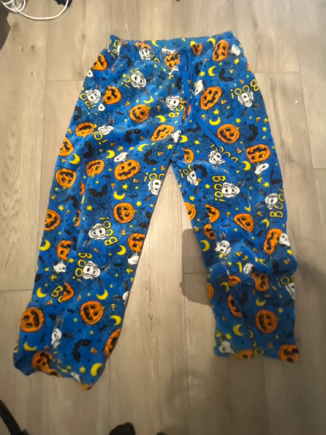 Medium Fleece Halloween Pajama Pants
