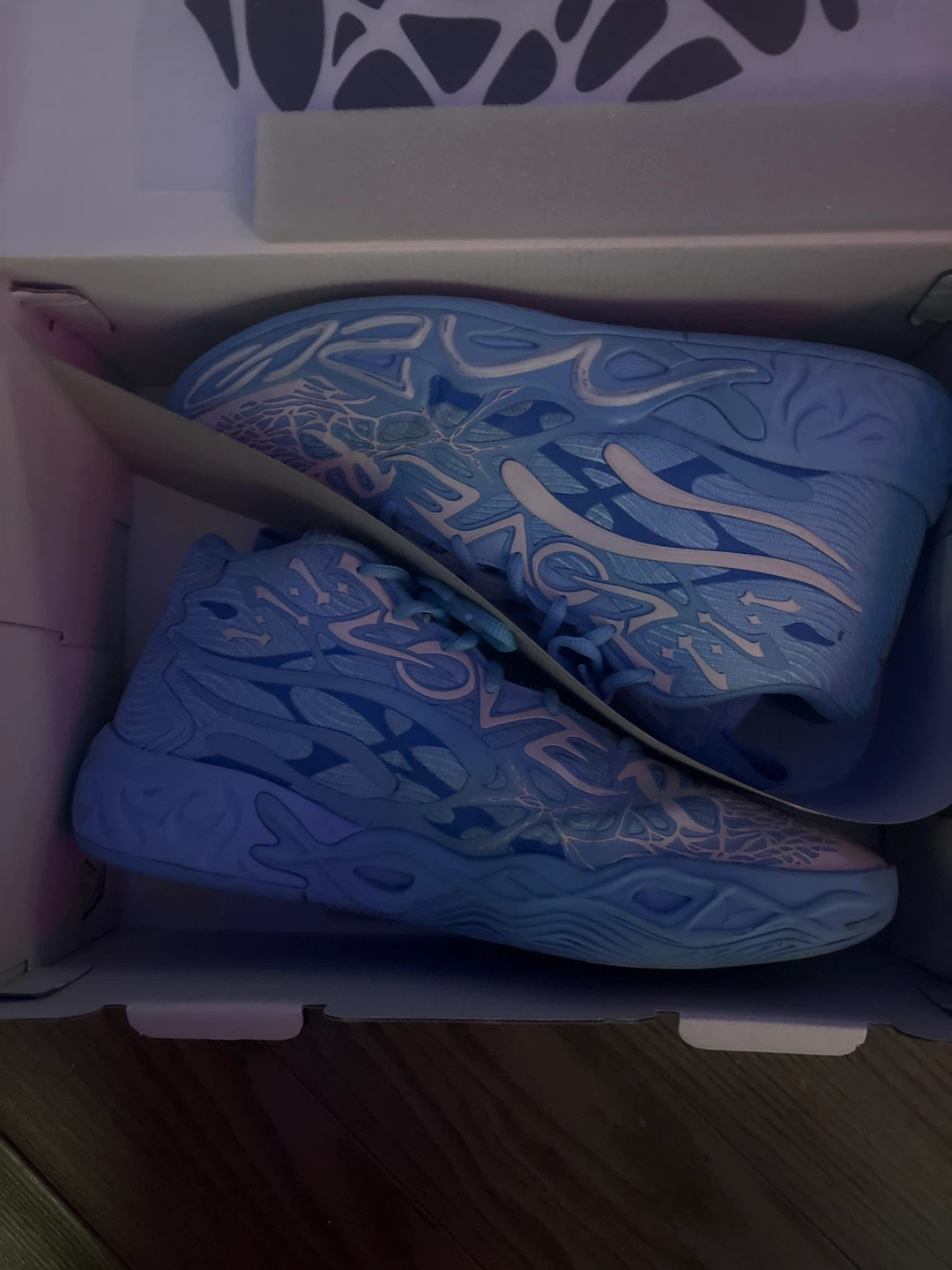 Blue MB.04 LaMelo Ball Sneakers
