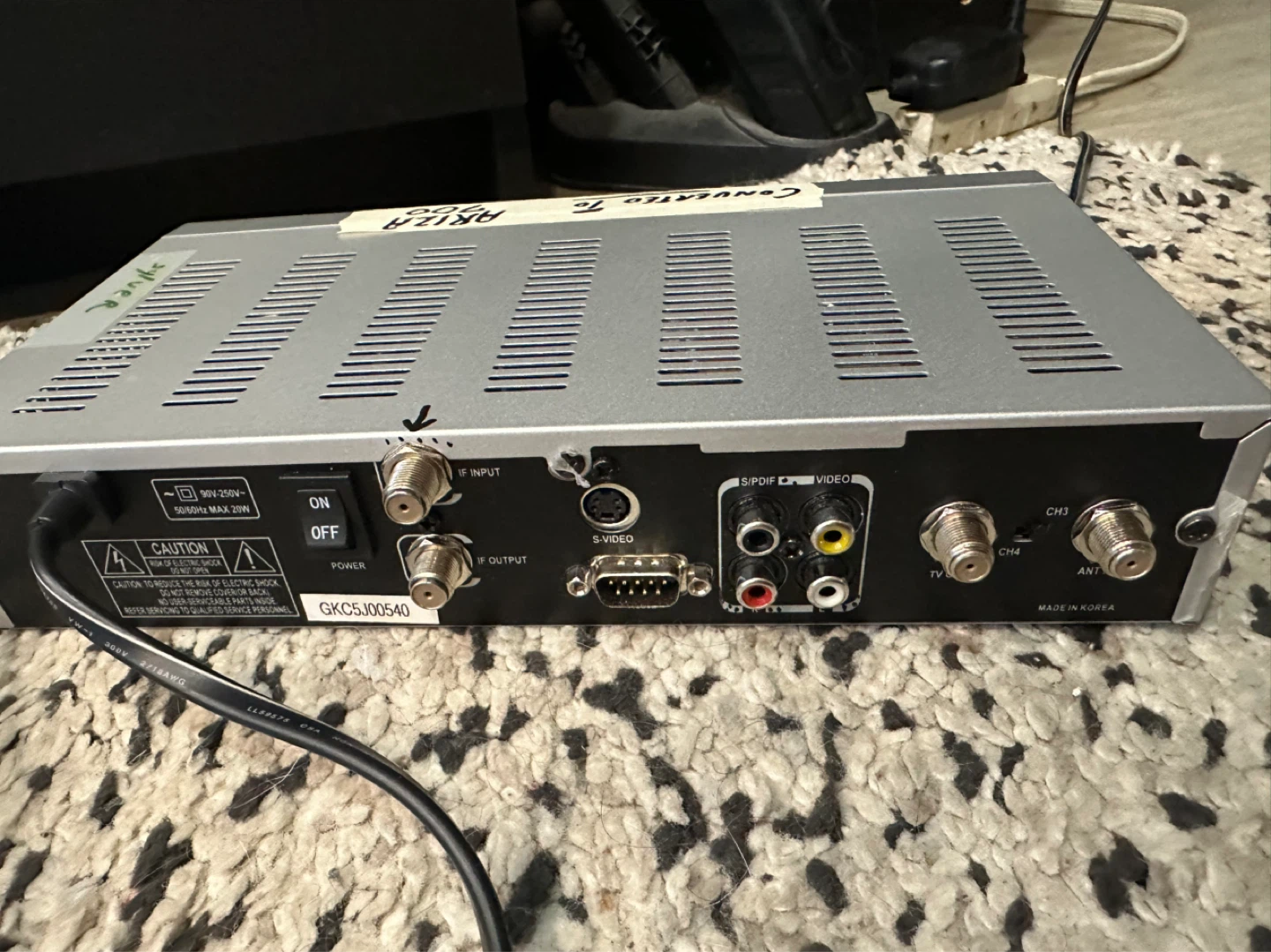 Ariza 700 Digital Satellite Receiver with Remote and Manual - photo 2
