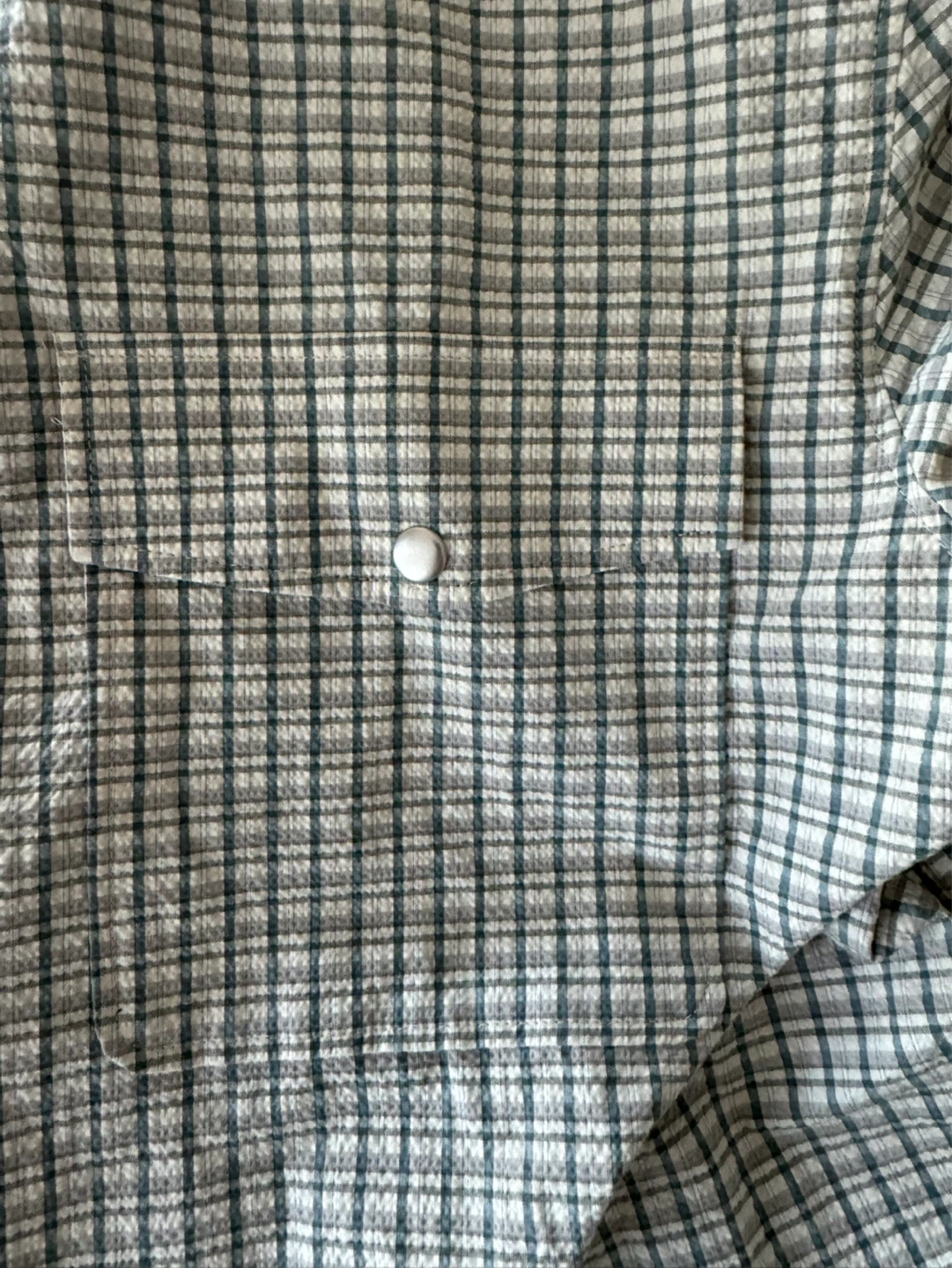 Club Monaco Standard Fit Plaid Short Sleeve Shirt XL/TG - photo 5