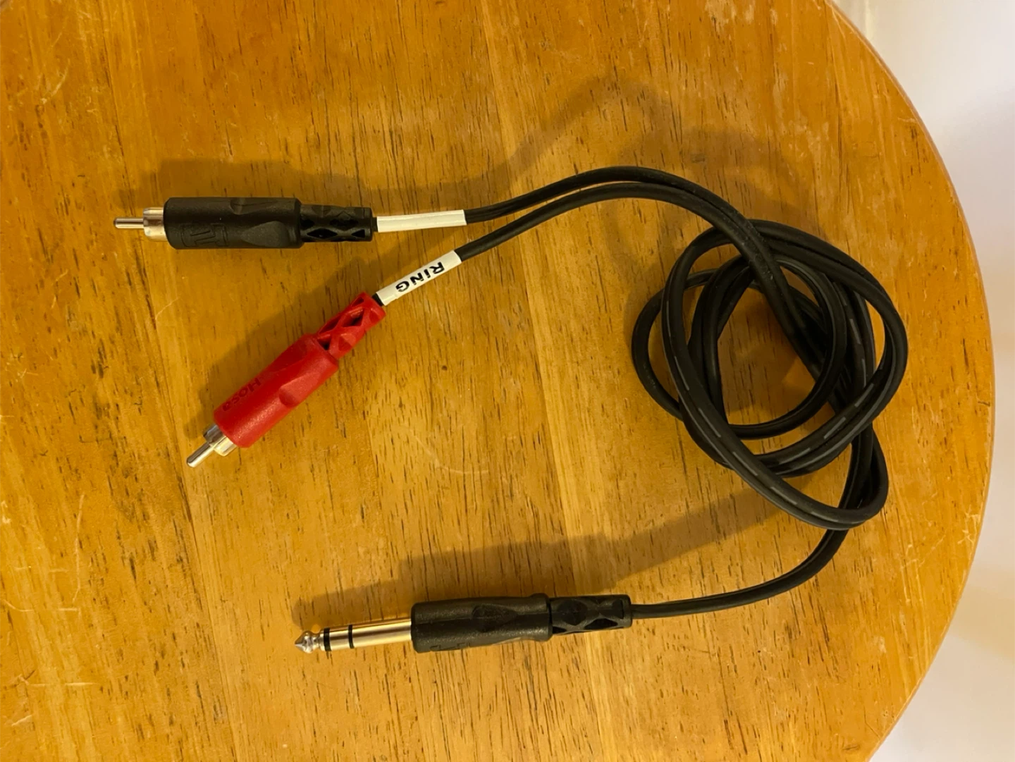 Audio Cable Adapter 3.5mm to Dual RCA