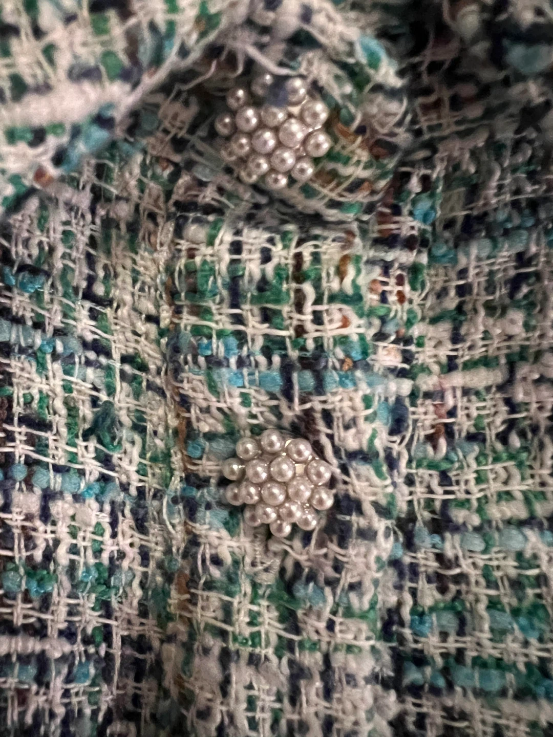 ZARA Tweed Cropped Shirt Size XS - photo 3