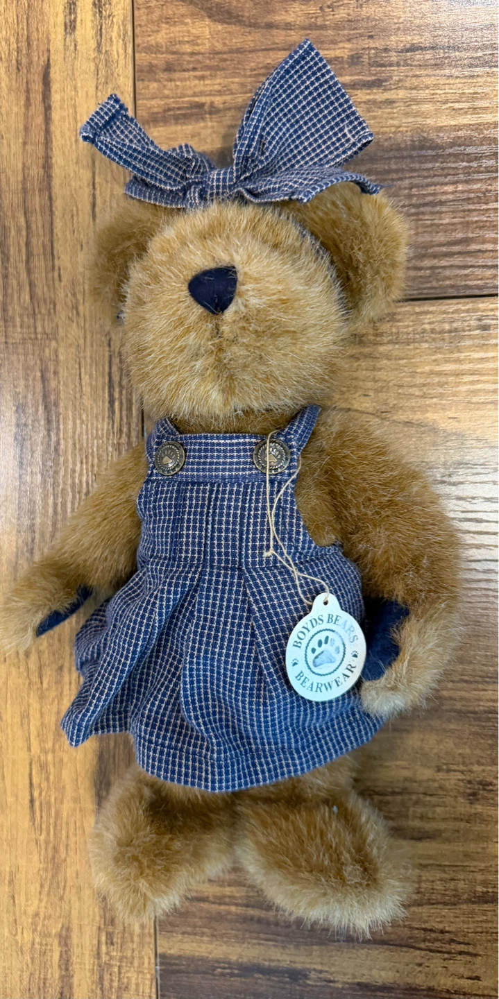 Boyds Bears "Bearwear" Collectible Teddy Bear