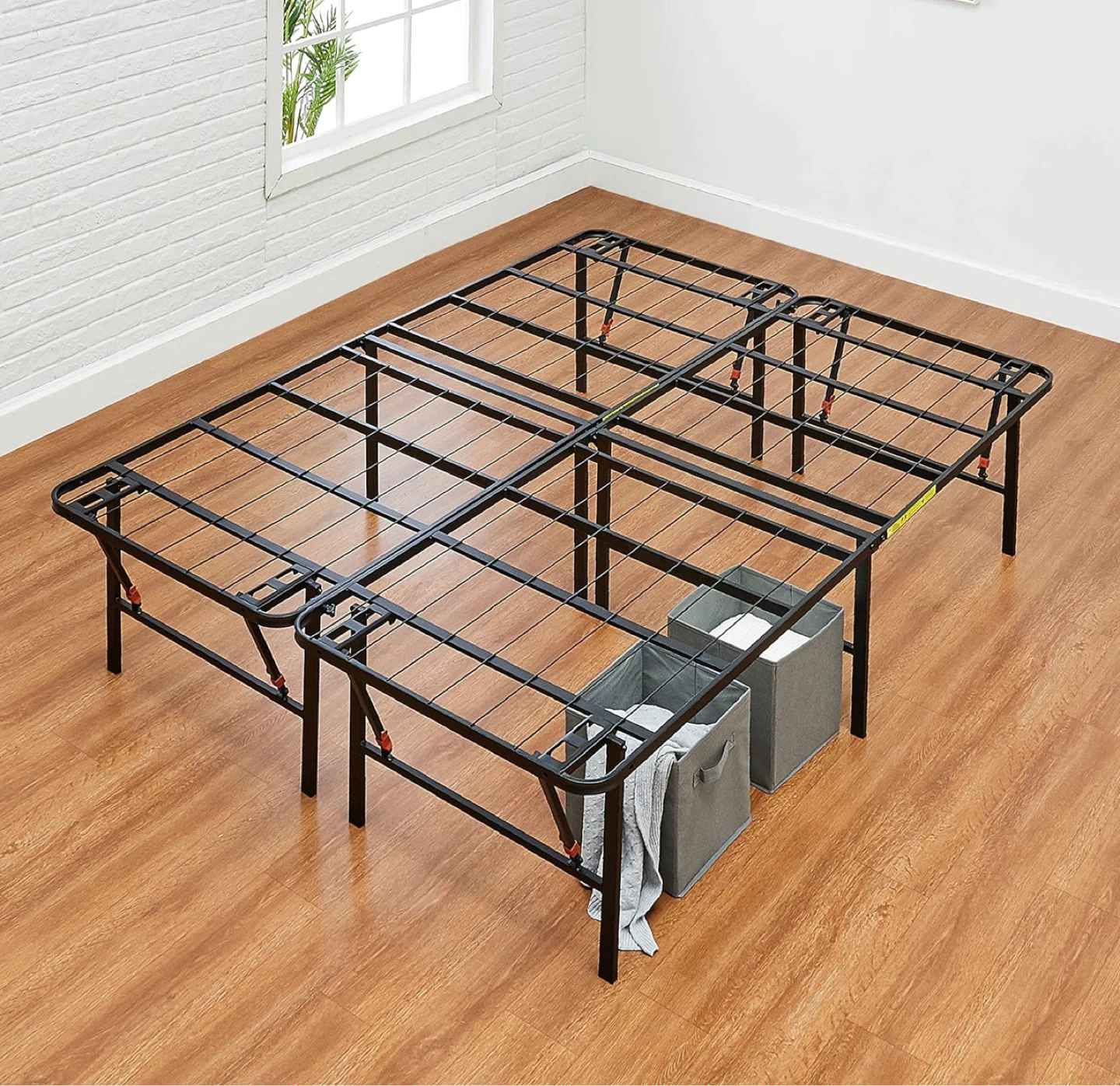 Foldable Metal Bed Frame (18 inch Tall)