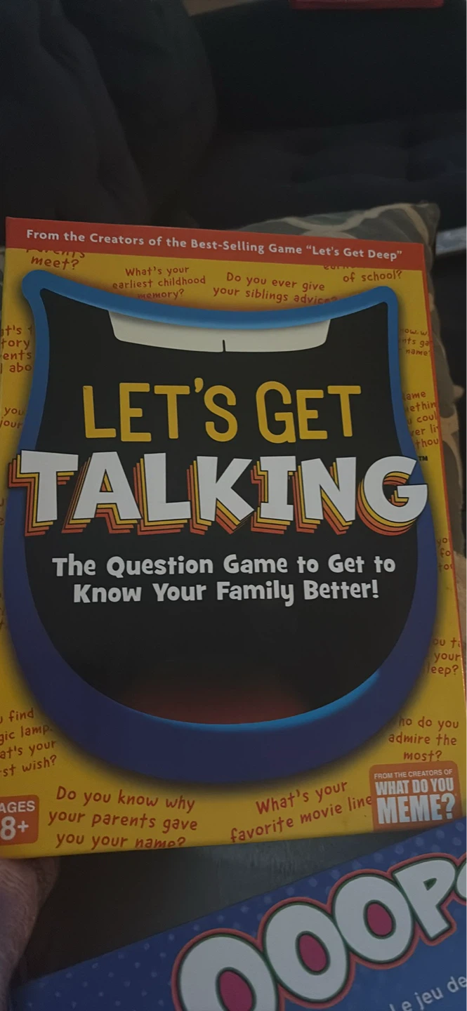 Let's Get Talking Board Game