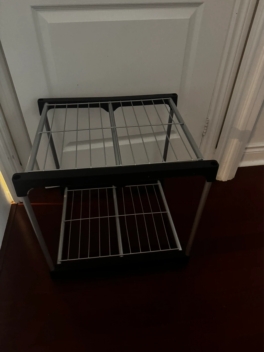 Stackable Wire Storage Bins - Set of 2 - photo 2