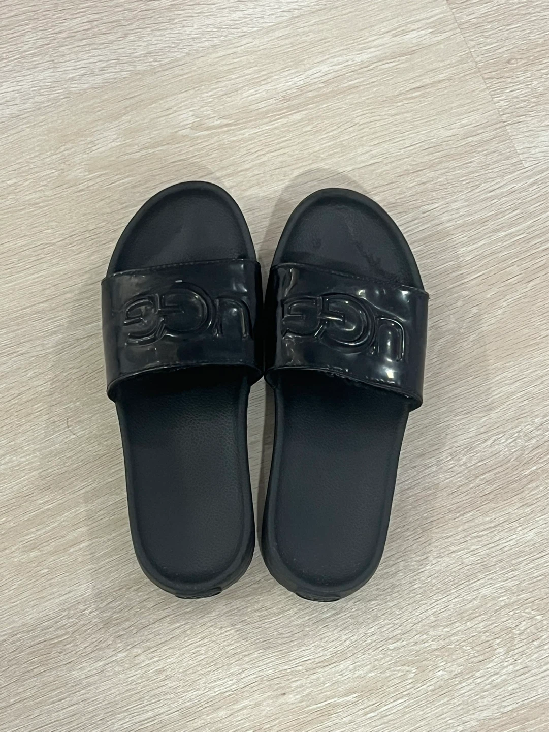 UGG Black Slides Size 7