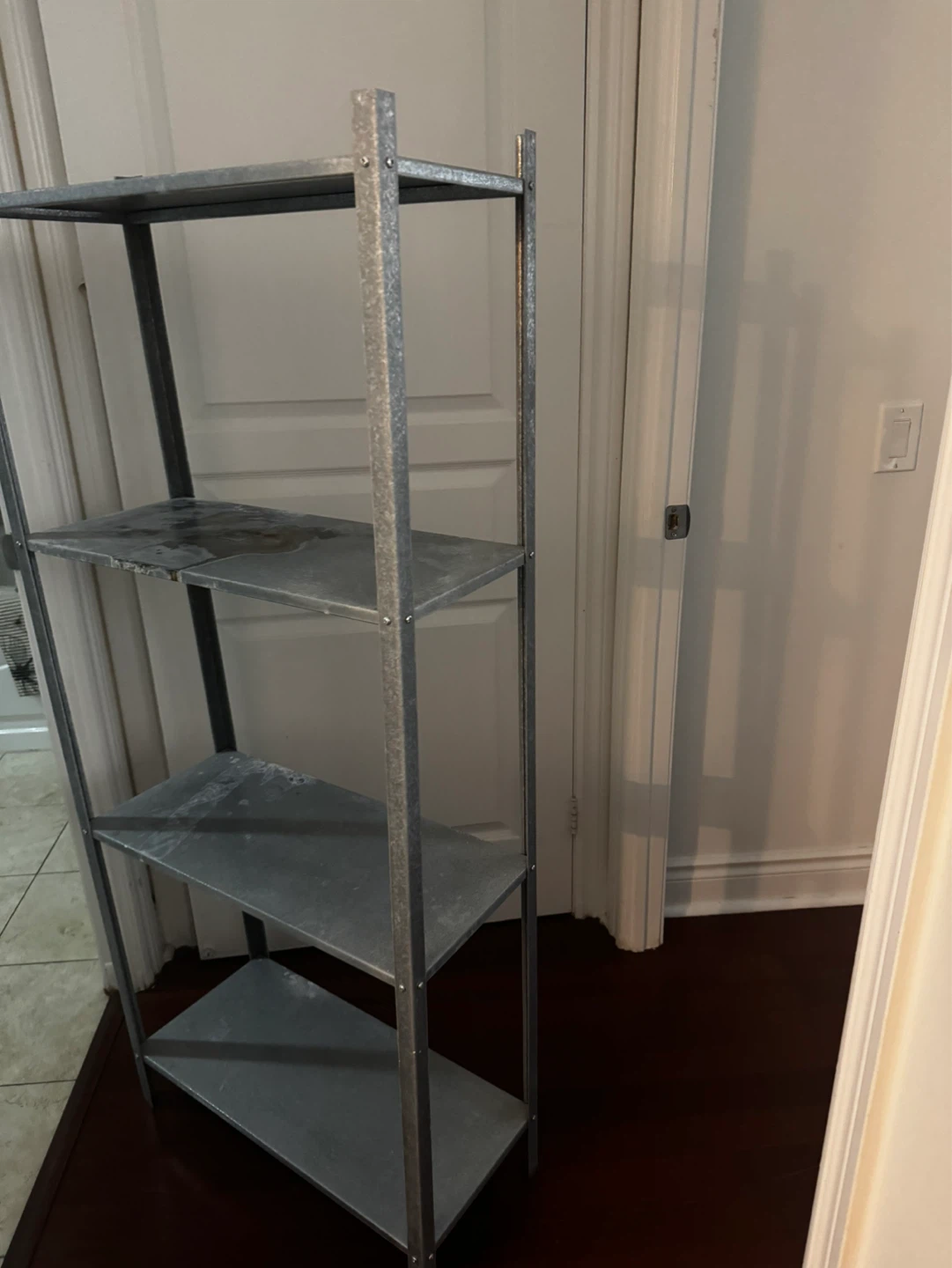 4-Tier Metal Shelving Unit - photo 2