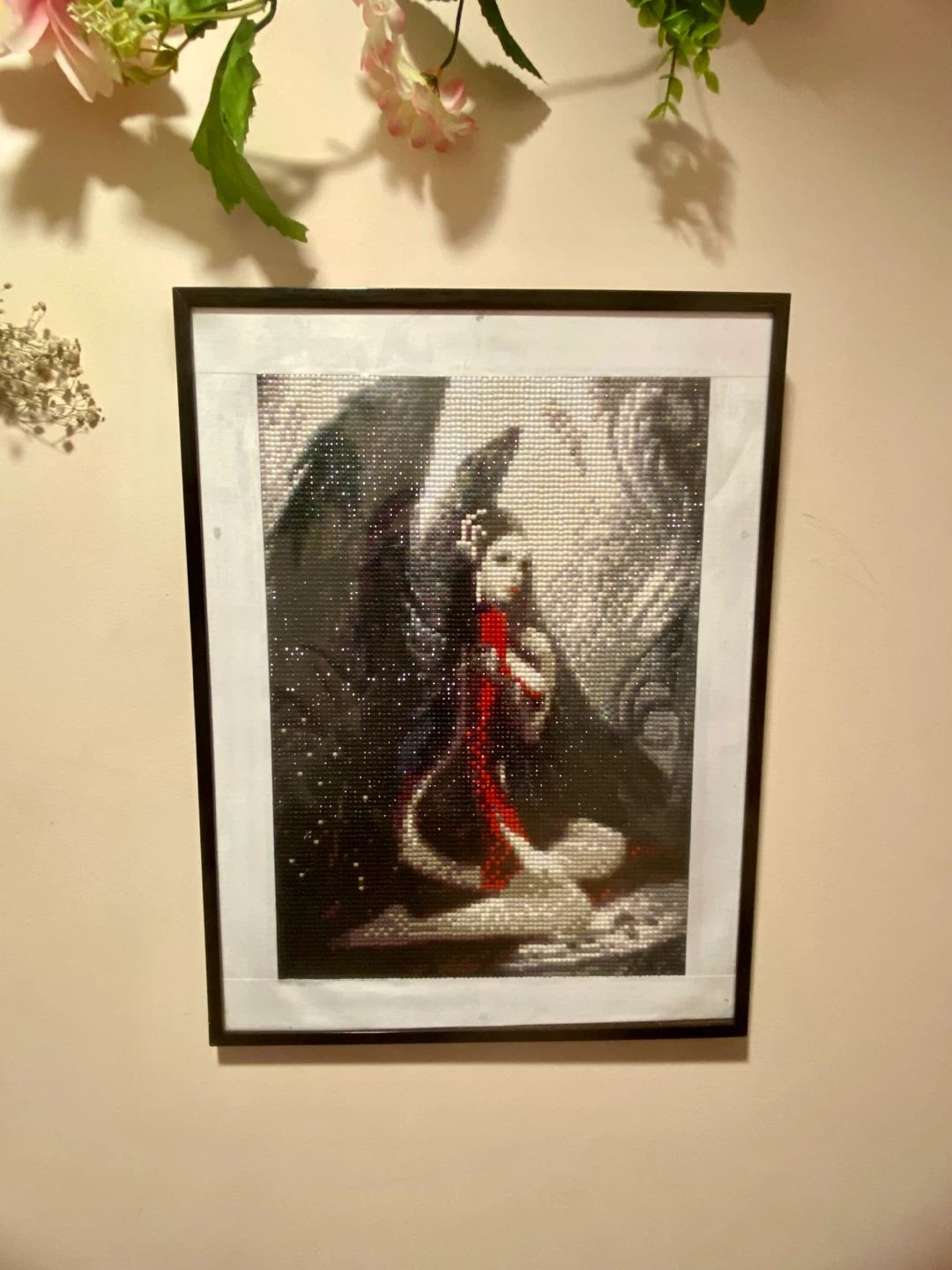 Diamond Art Painting - Angelic Figure with Wings