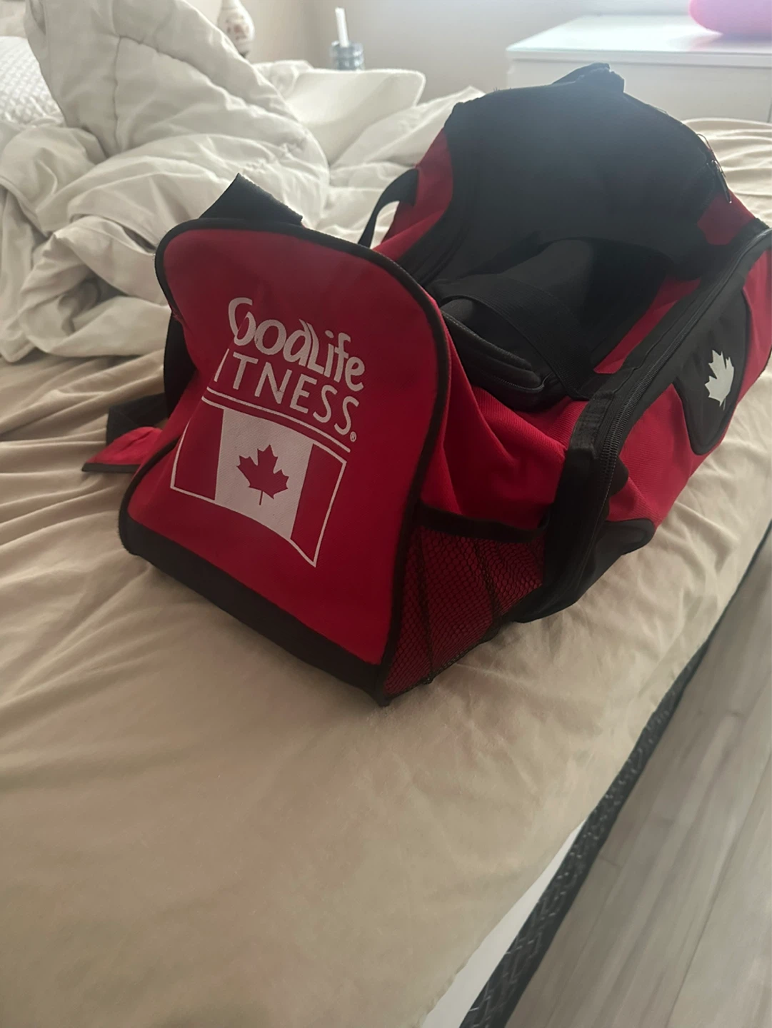 GoodLife Fitness Red Duffel Bag - photo 3