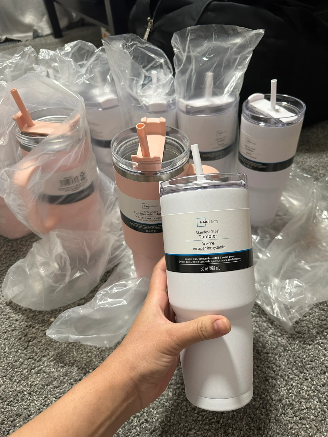 Mainstays Stainless Steel Tumblers Clearance deal - photo 3