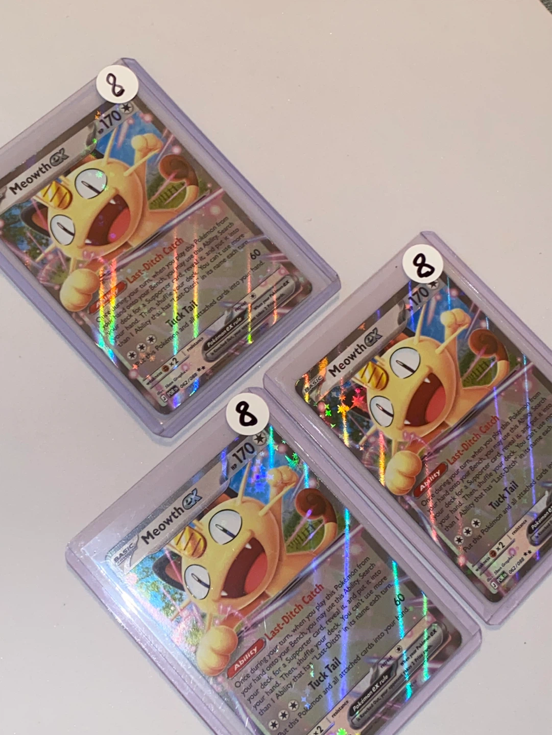 Pokemon TCG Meowth EX Cards - photo 2