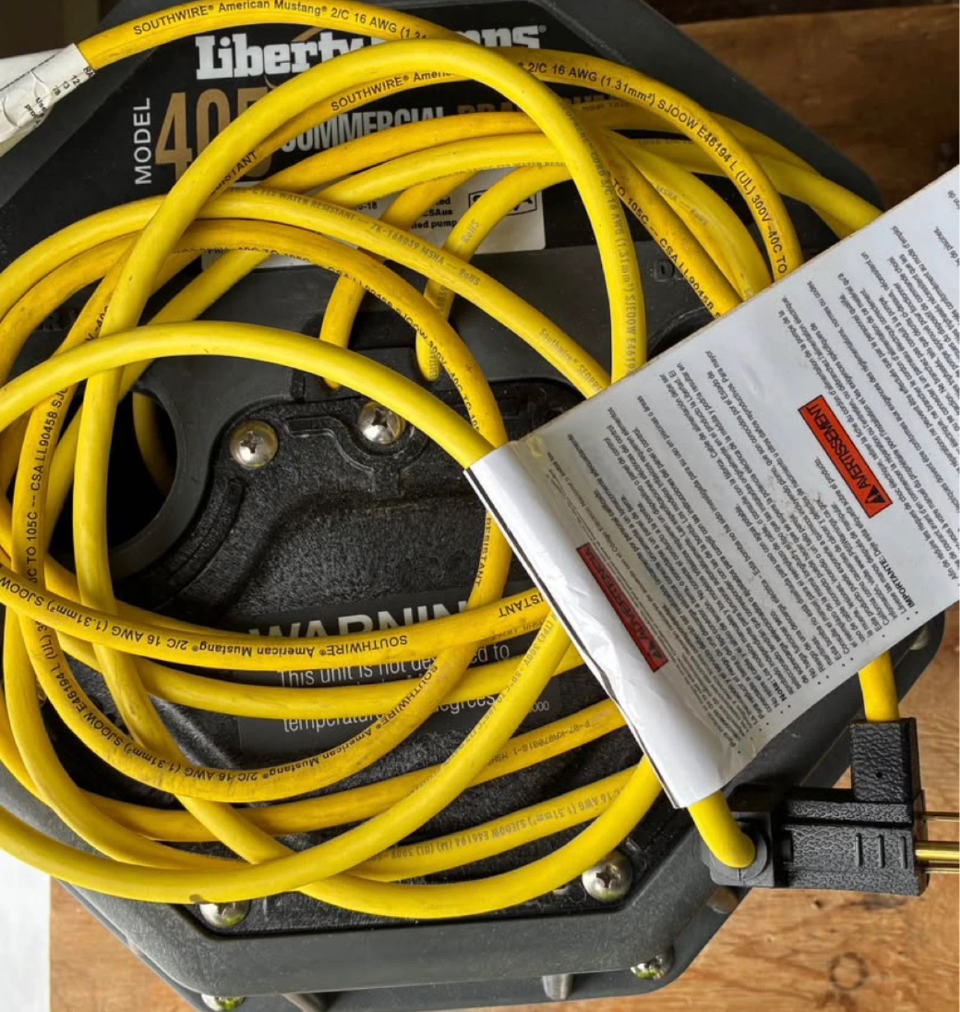 Liberty Pumps Commercial Drain Pump 405
