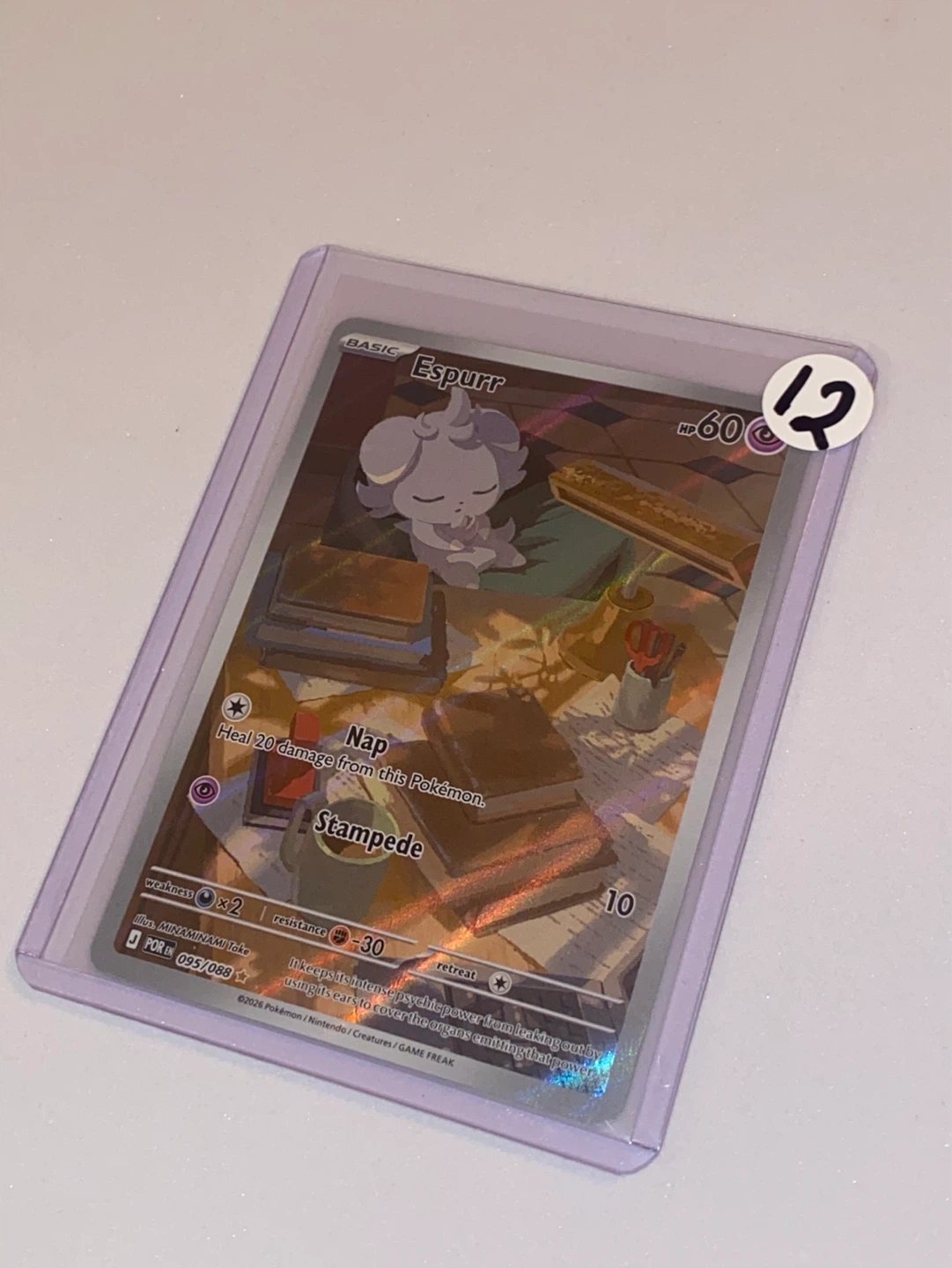 Pokemon Card - Espurr from Perfect Order - photo 2