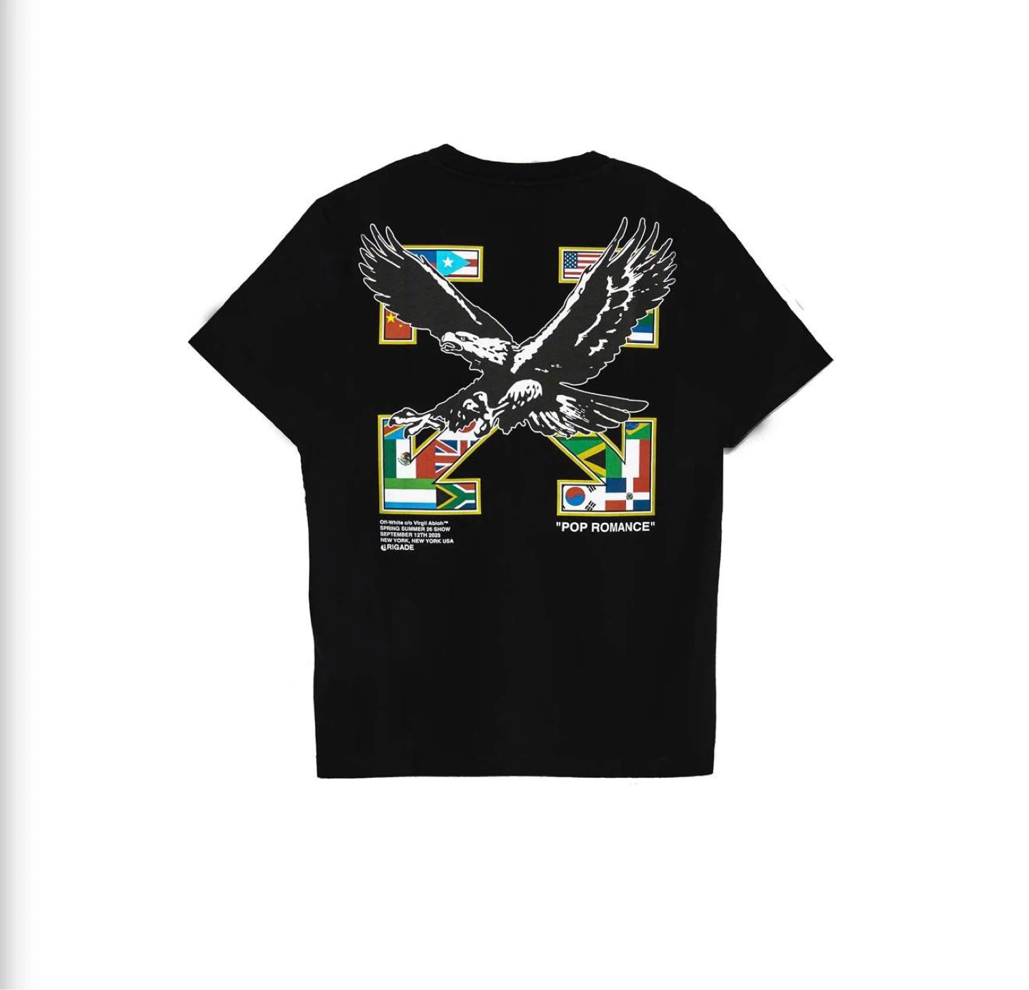 OFF-WHITE "POP ROMANCE" Eagle T-Shirt - photo 5