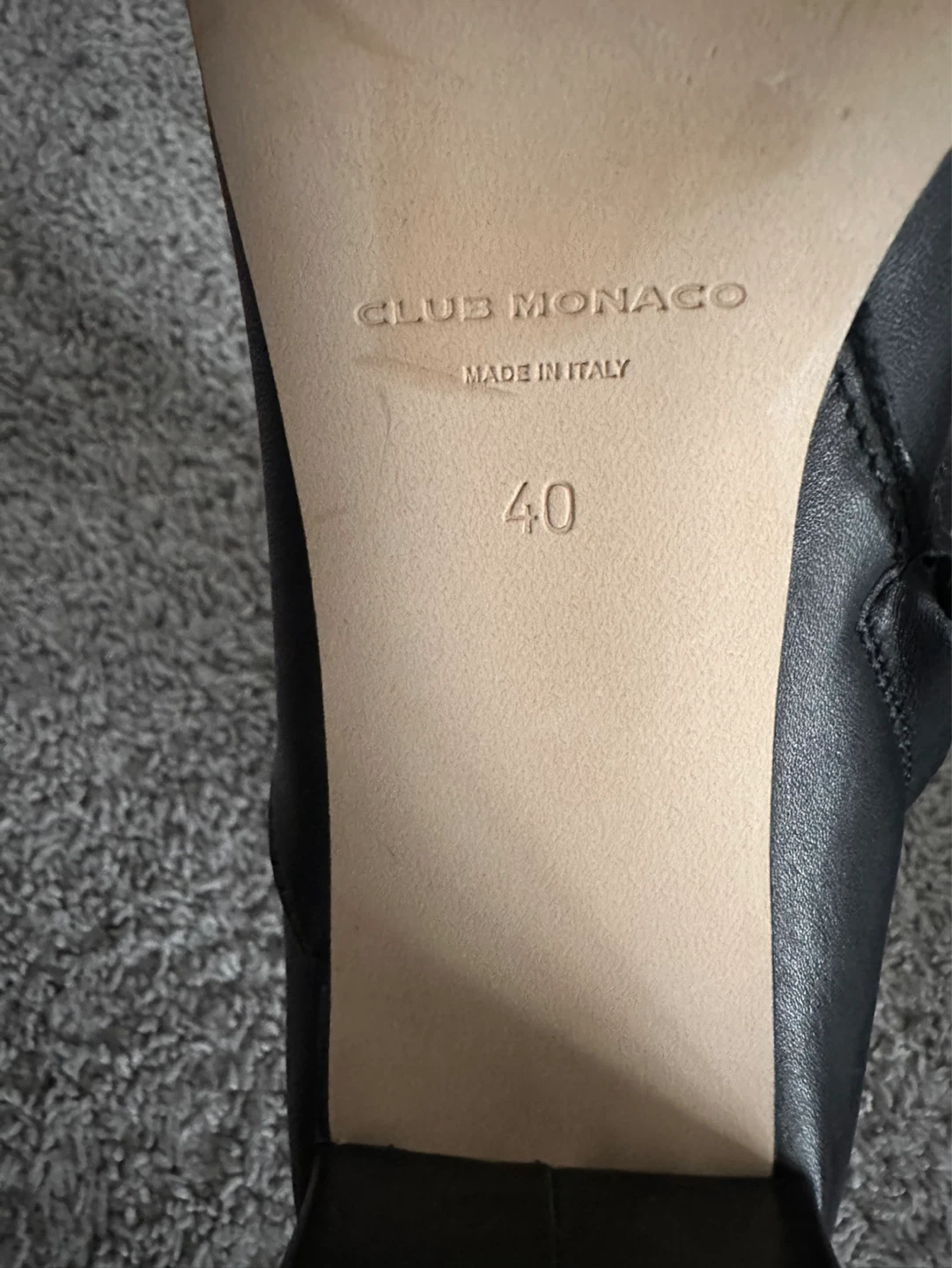 Club Monaco Jorga Black Ankle Boots - EUR 40 / US 10 - photo 3