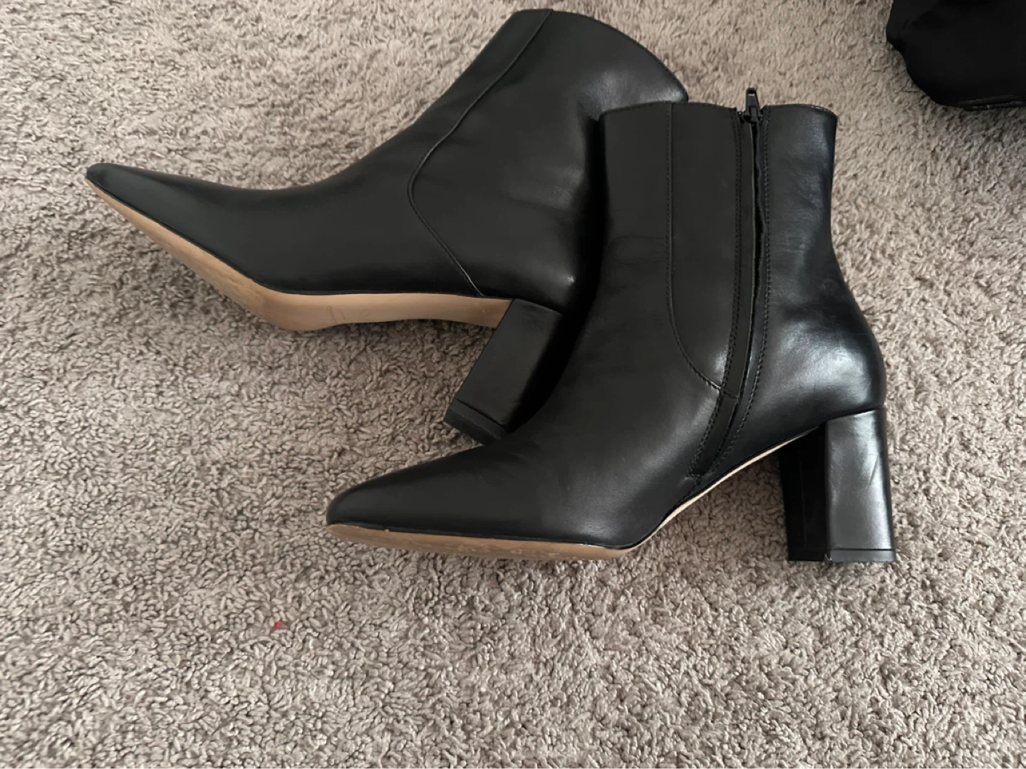 Club Monaco Jorga Black Ankle Boots - EUR 40 / US 10