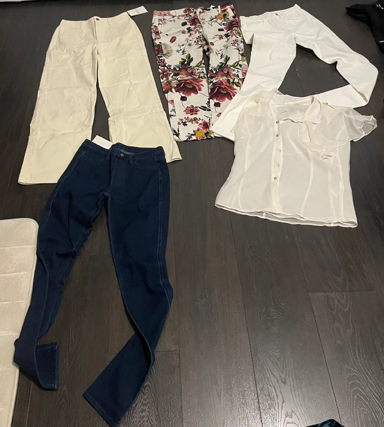 Women's Clothing Bundle - Jeans, Pants, and Blouse