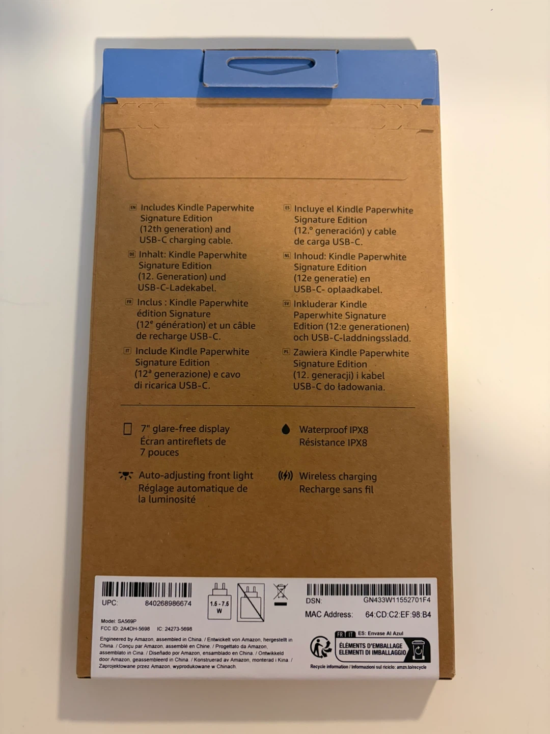 Amazon Kindle Paperwhite Signature Edition Gen 12 - photo 2