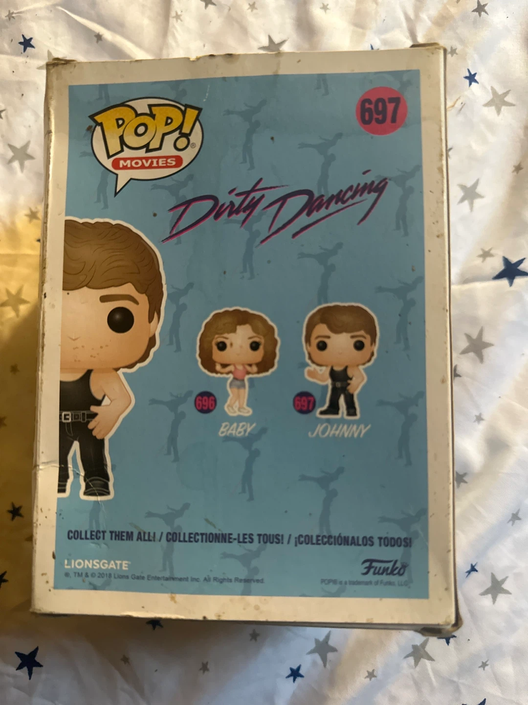 Funko Pop! Movies Dirty Dancing Johnny #697 Vinyl Figure - photo 2