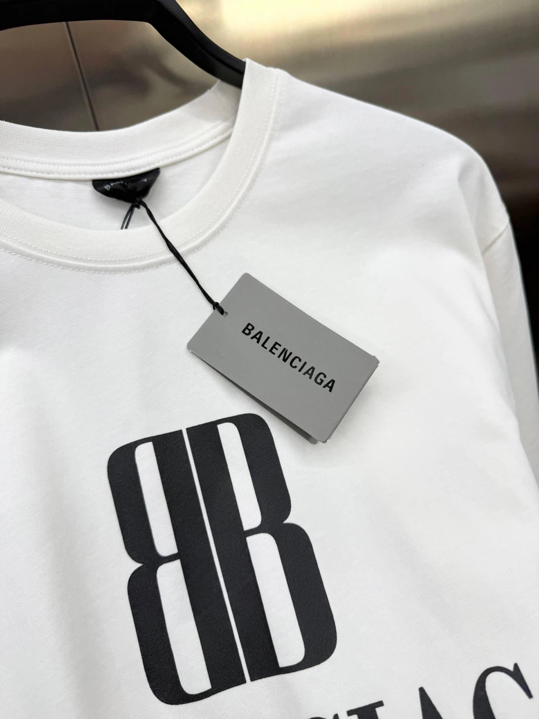 Balenciaga BB Logo T-Shirt - photo 3