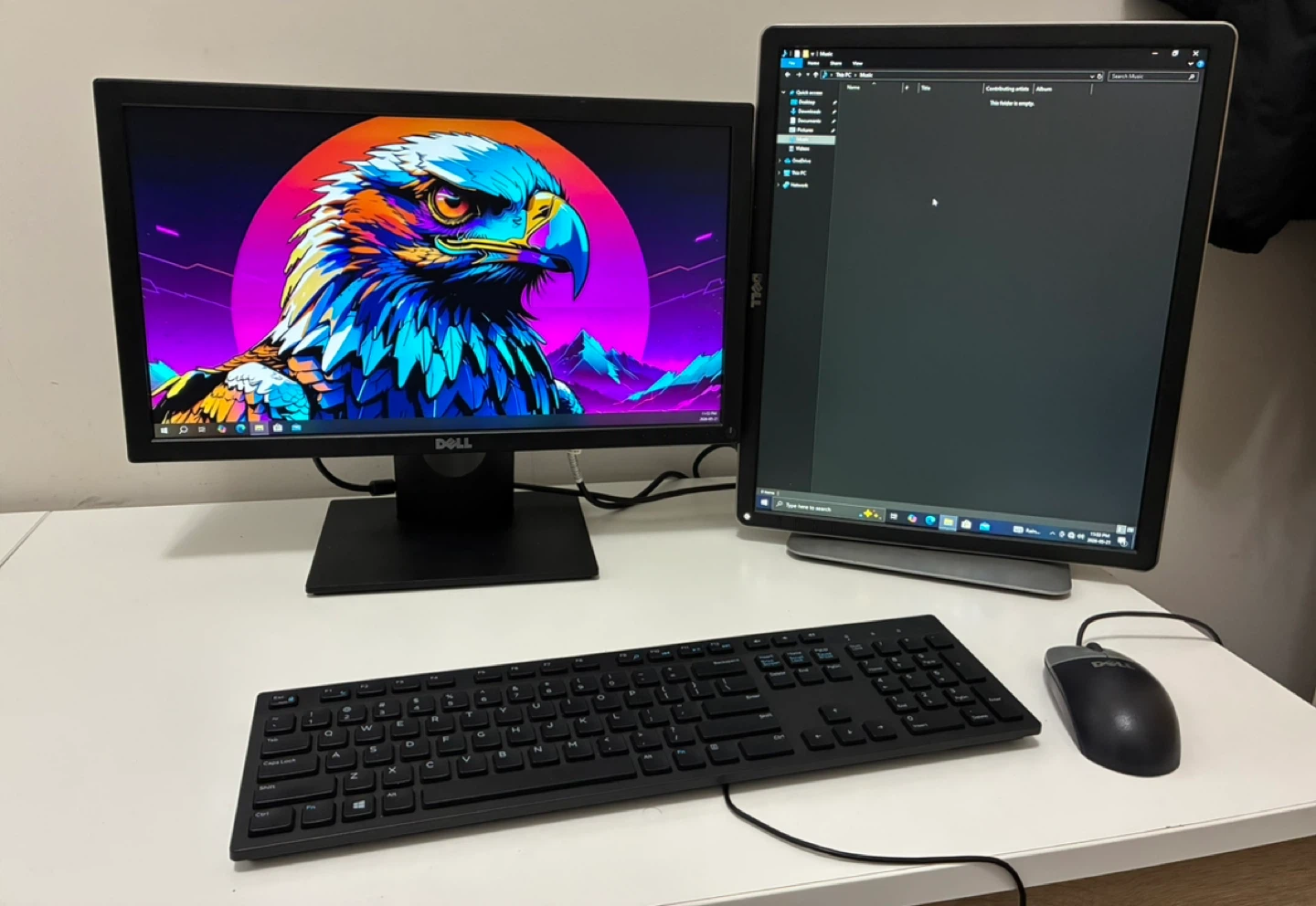 Complete Dual-Monitor Desktop Bundle - Ready to Use!