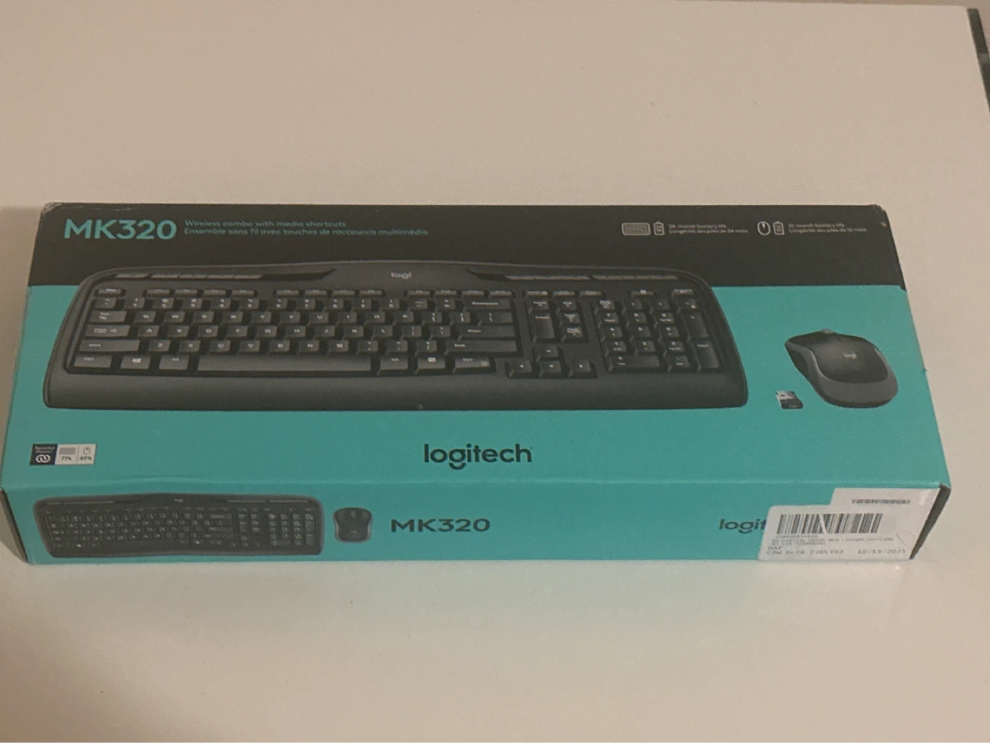 Logitech MK320 Wireless Keyboard and Mouse Combo