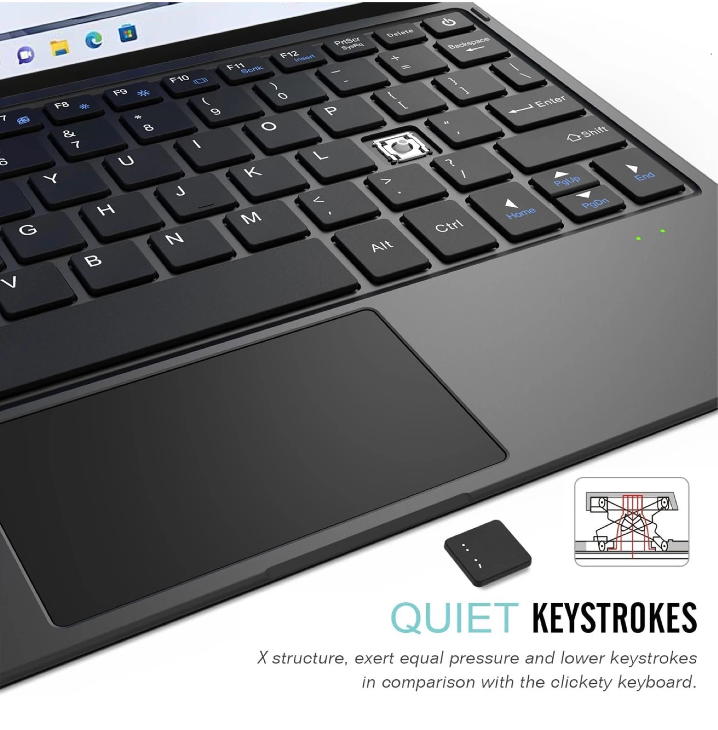 Surface Go Type Cover Ultra-Slim Bluetooth Keyboard - photo 4